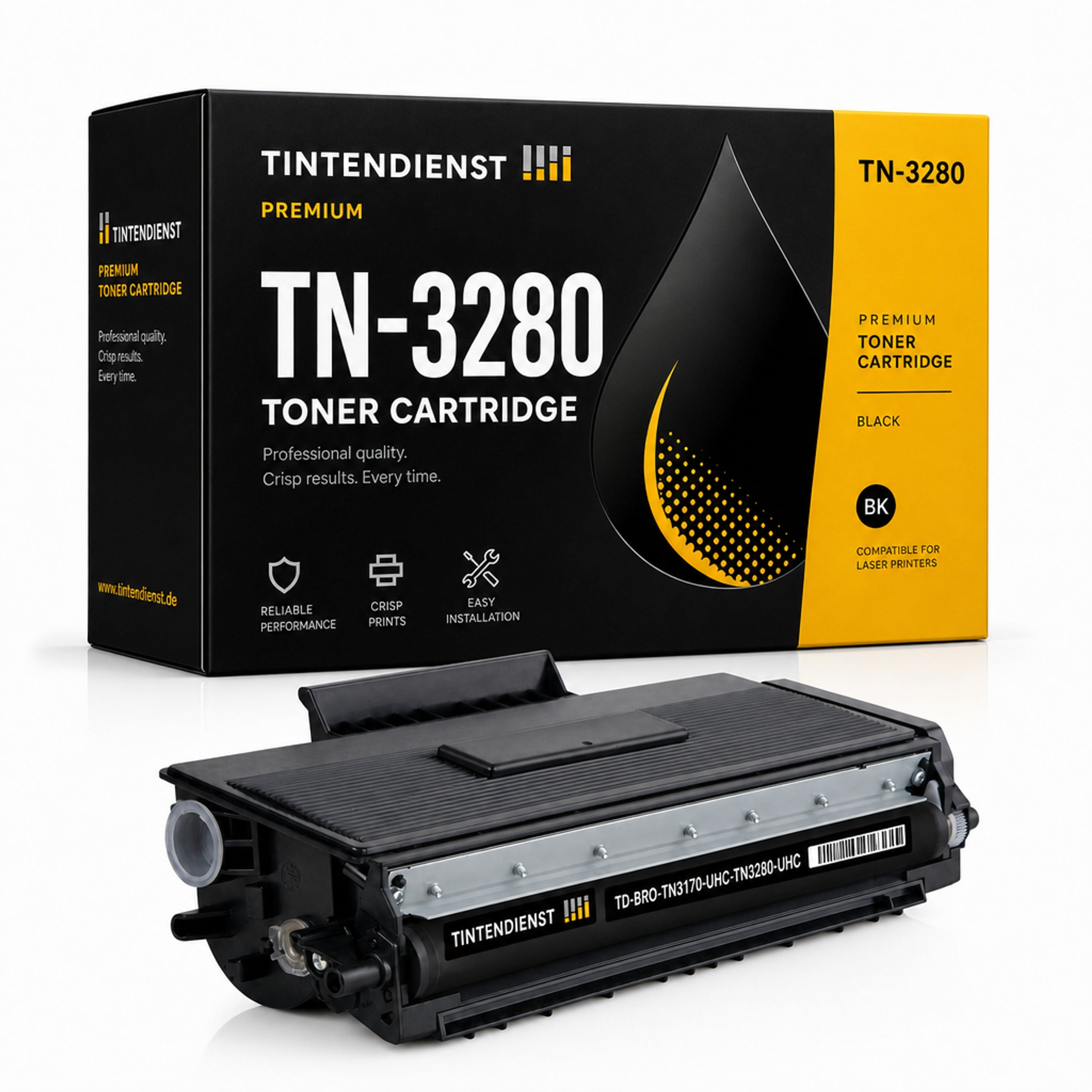 Toner kompatibel zu Brother TN-3280 XXL, schwarz
