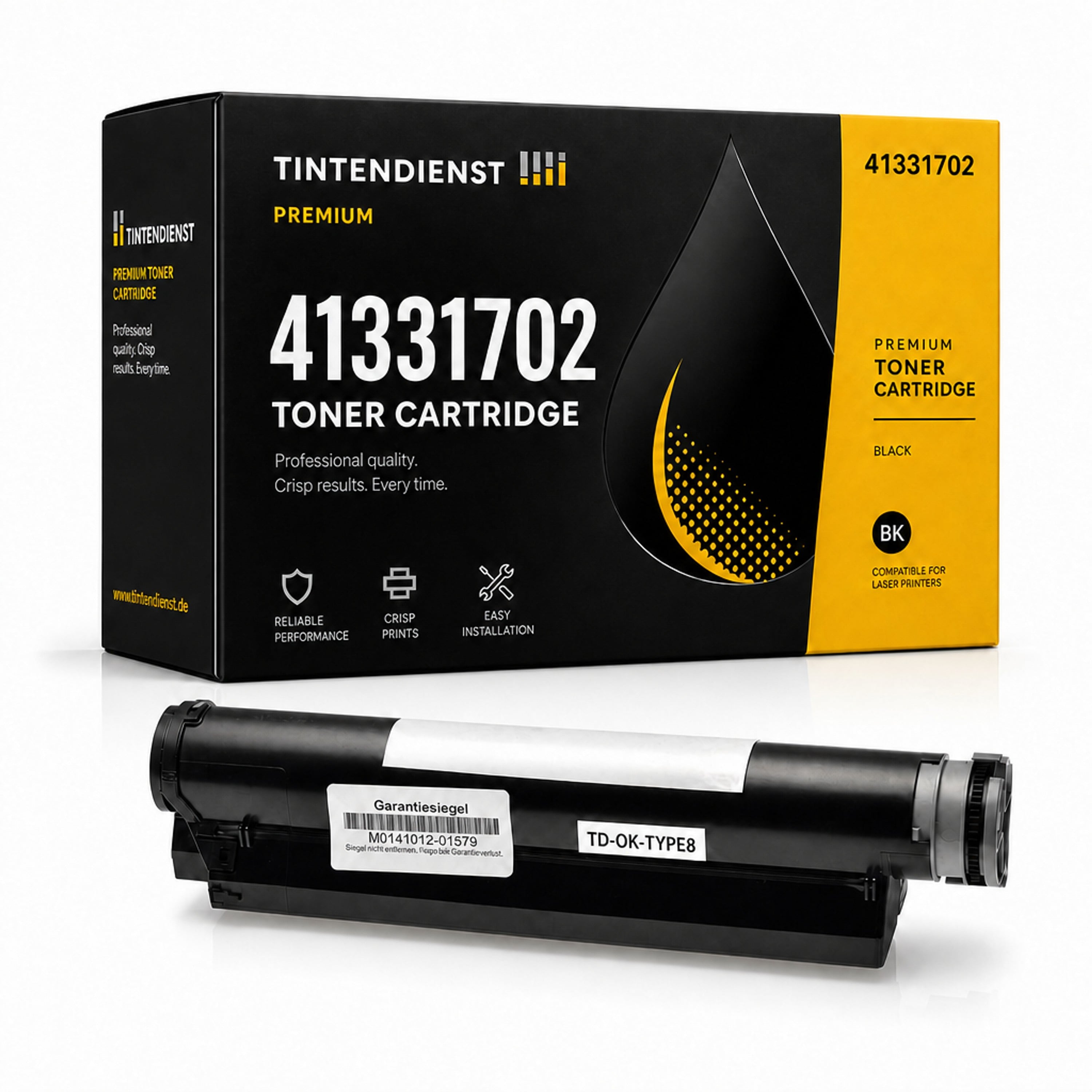 Toner kompatibel zu OKI 41331702, schwarz