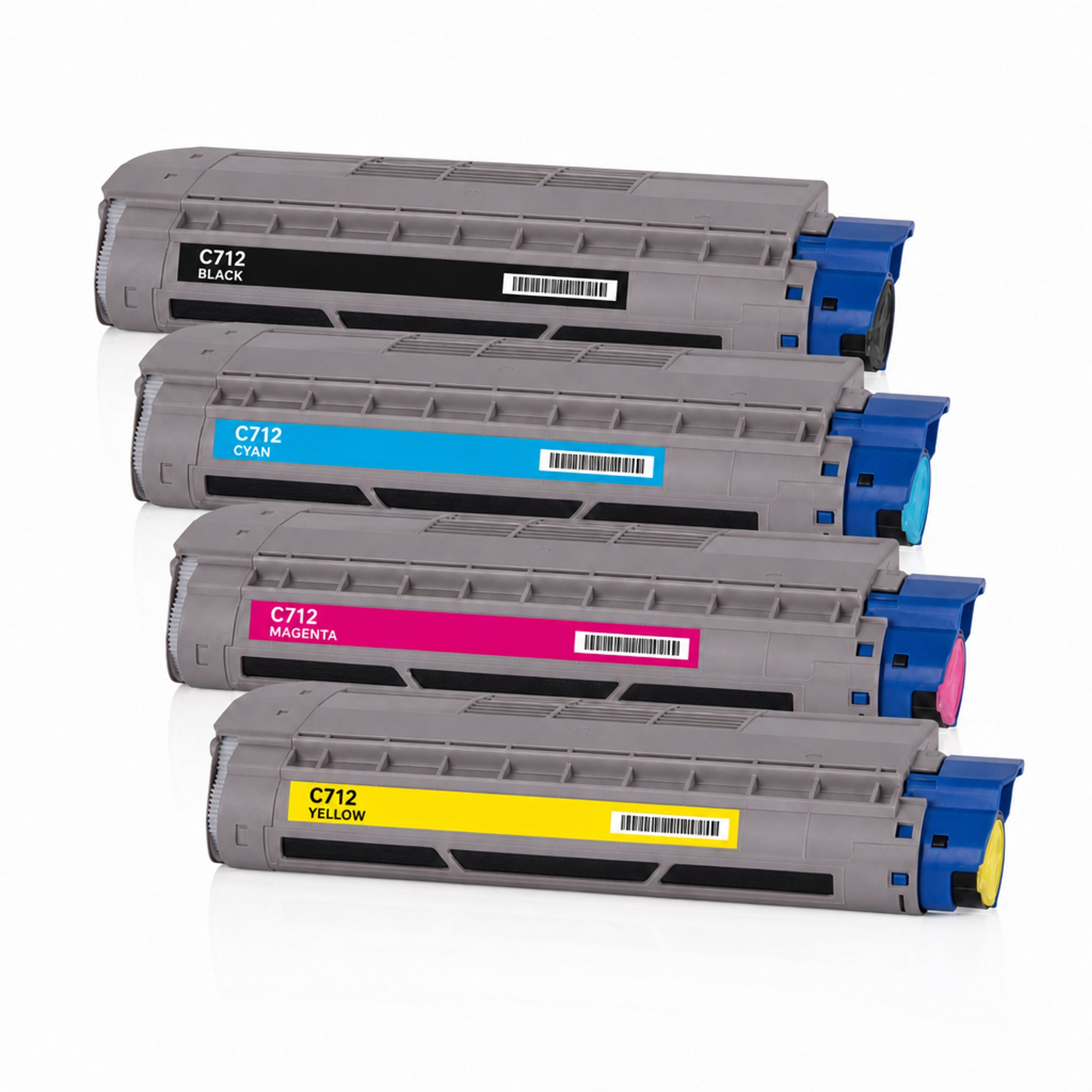 Multipack - Toner ersetzt OKI 46507616, 4 Toner