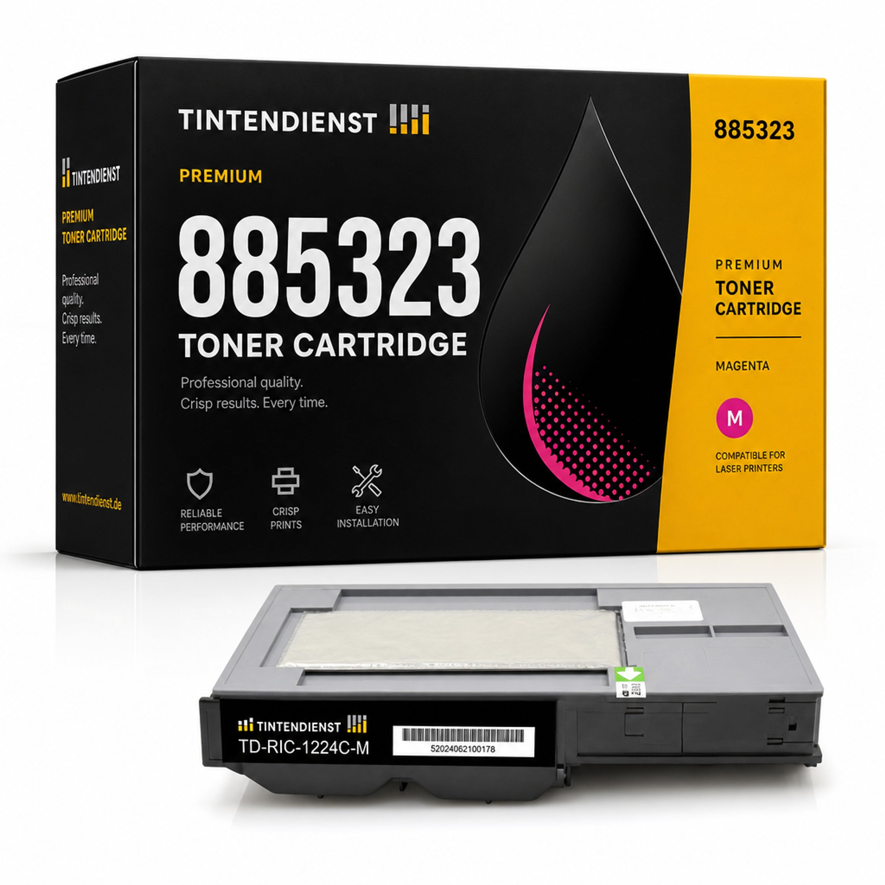 Toner kompatibel zu Ricoh 885323, magenta