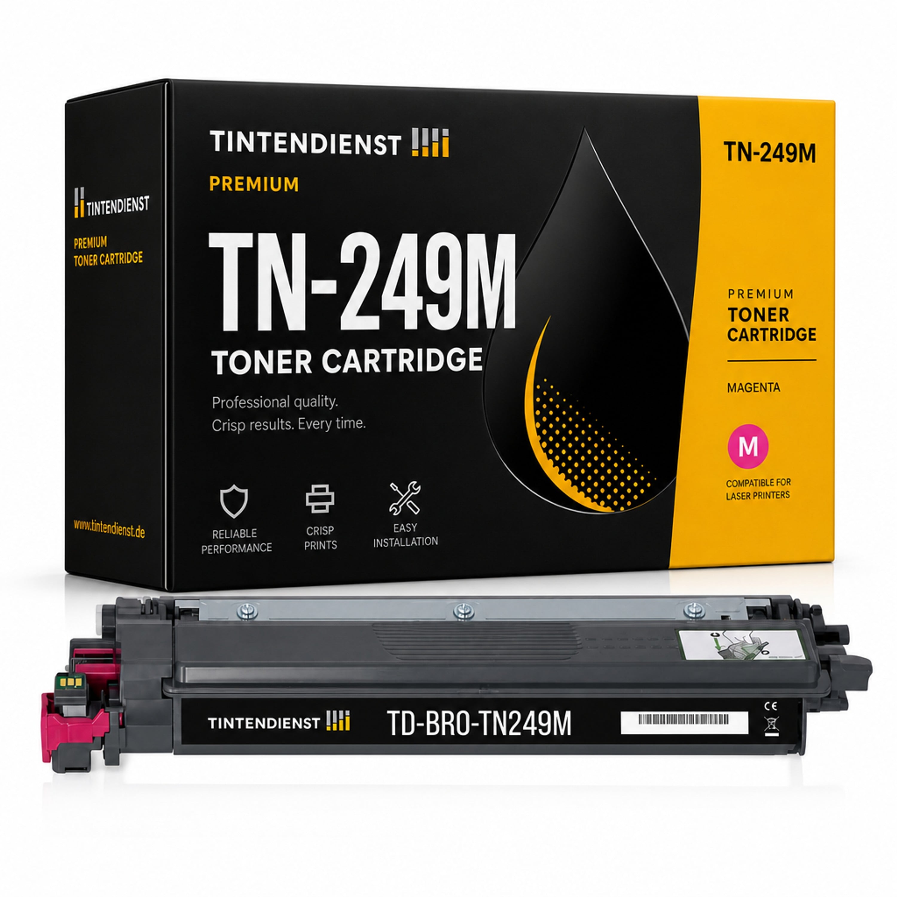 Toner kompatibel zu Brother TN-249M, magenta