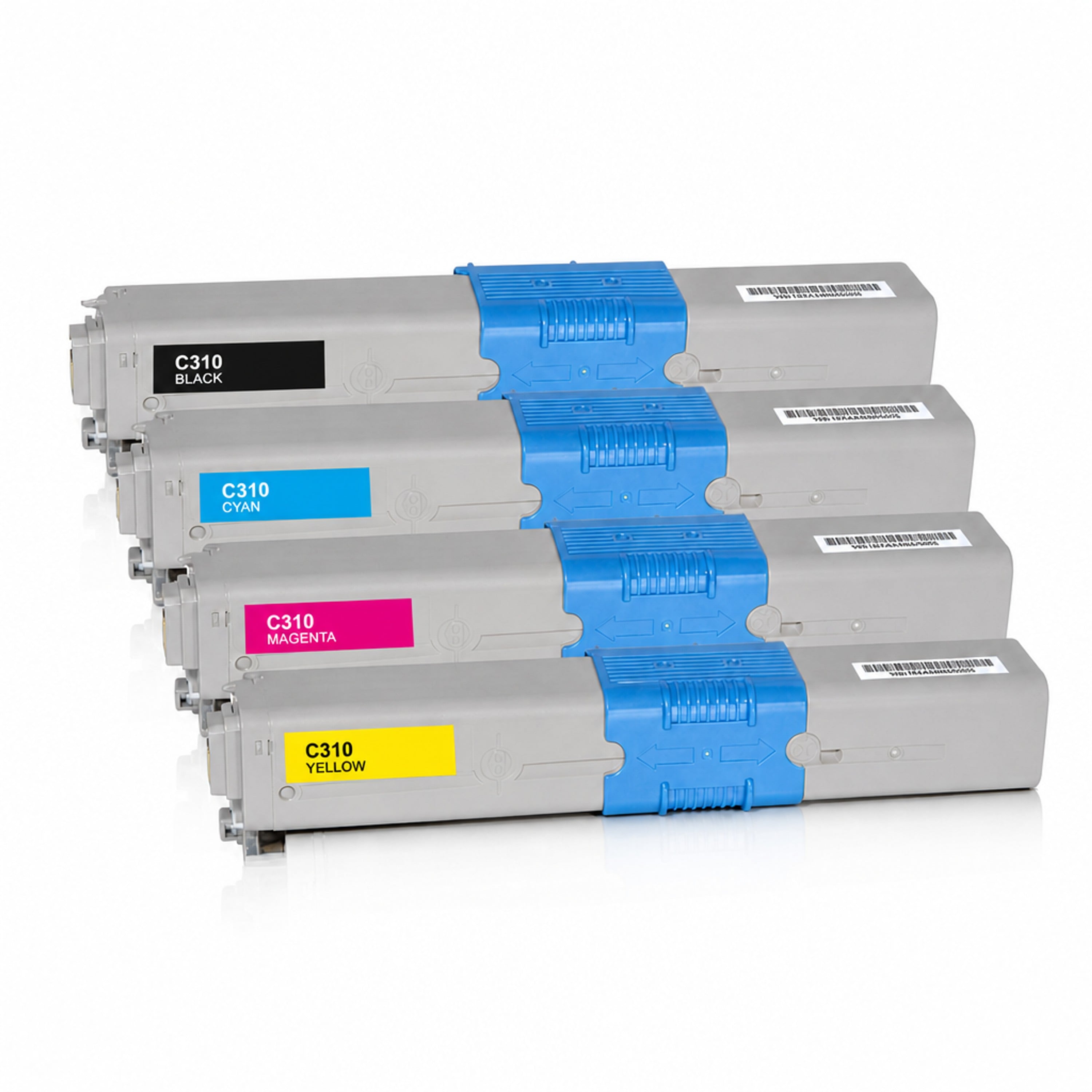 Multipack - Toner ersetzt OKI 44469704, 4 Toner