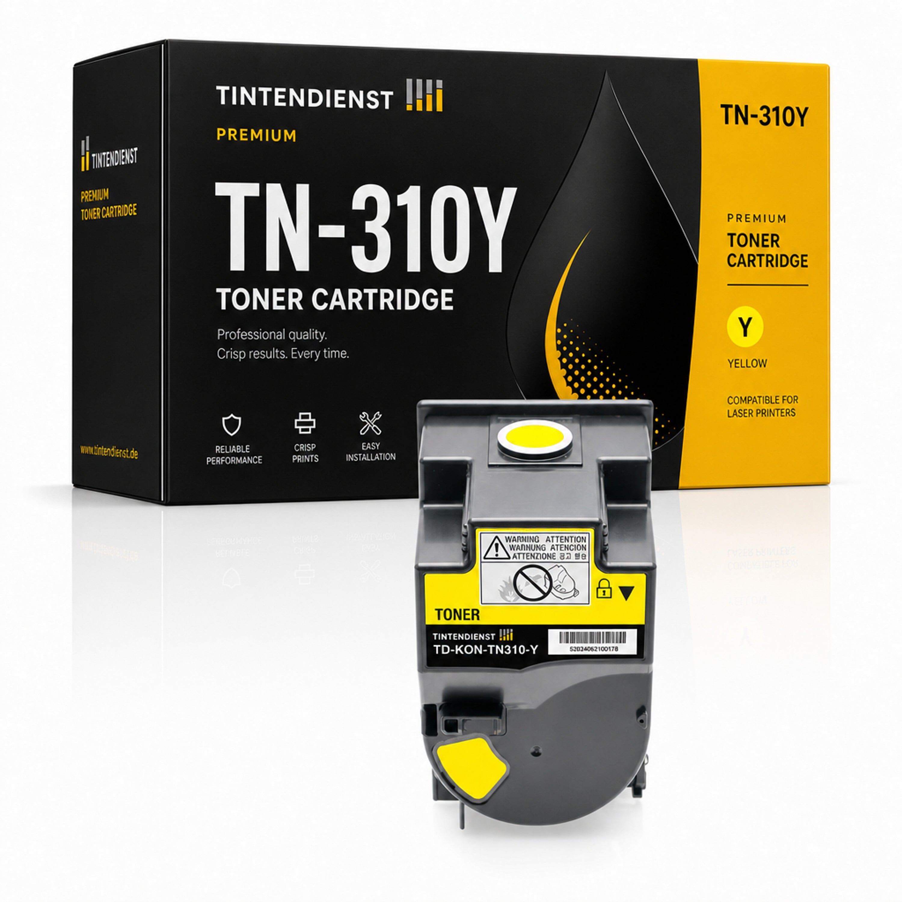 Toner kompatibel zu Konica Minolta TN-310Y, gelb
