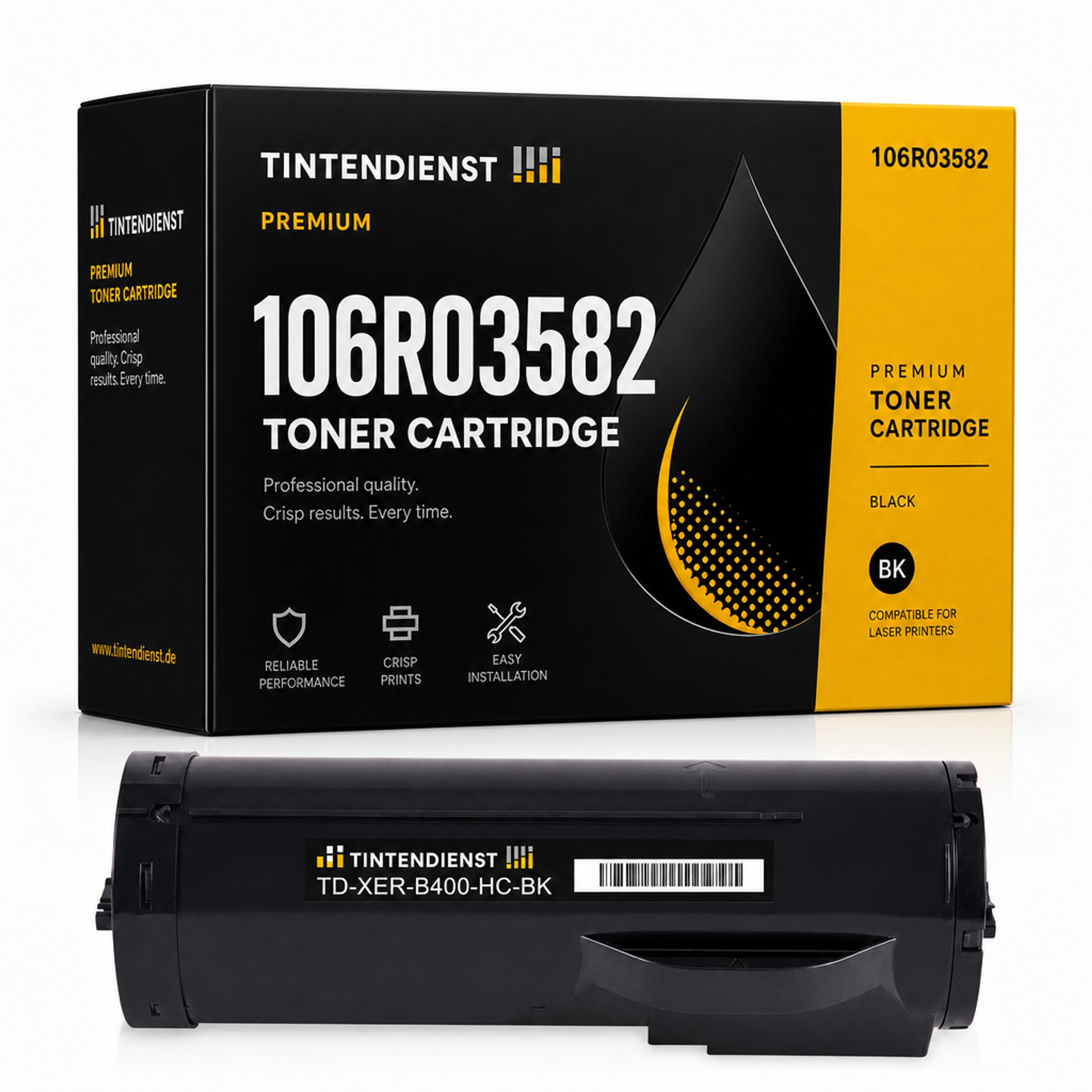 Toner kompatibel zu Xerox 106R03582, schwarz