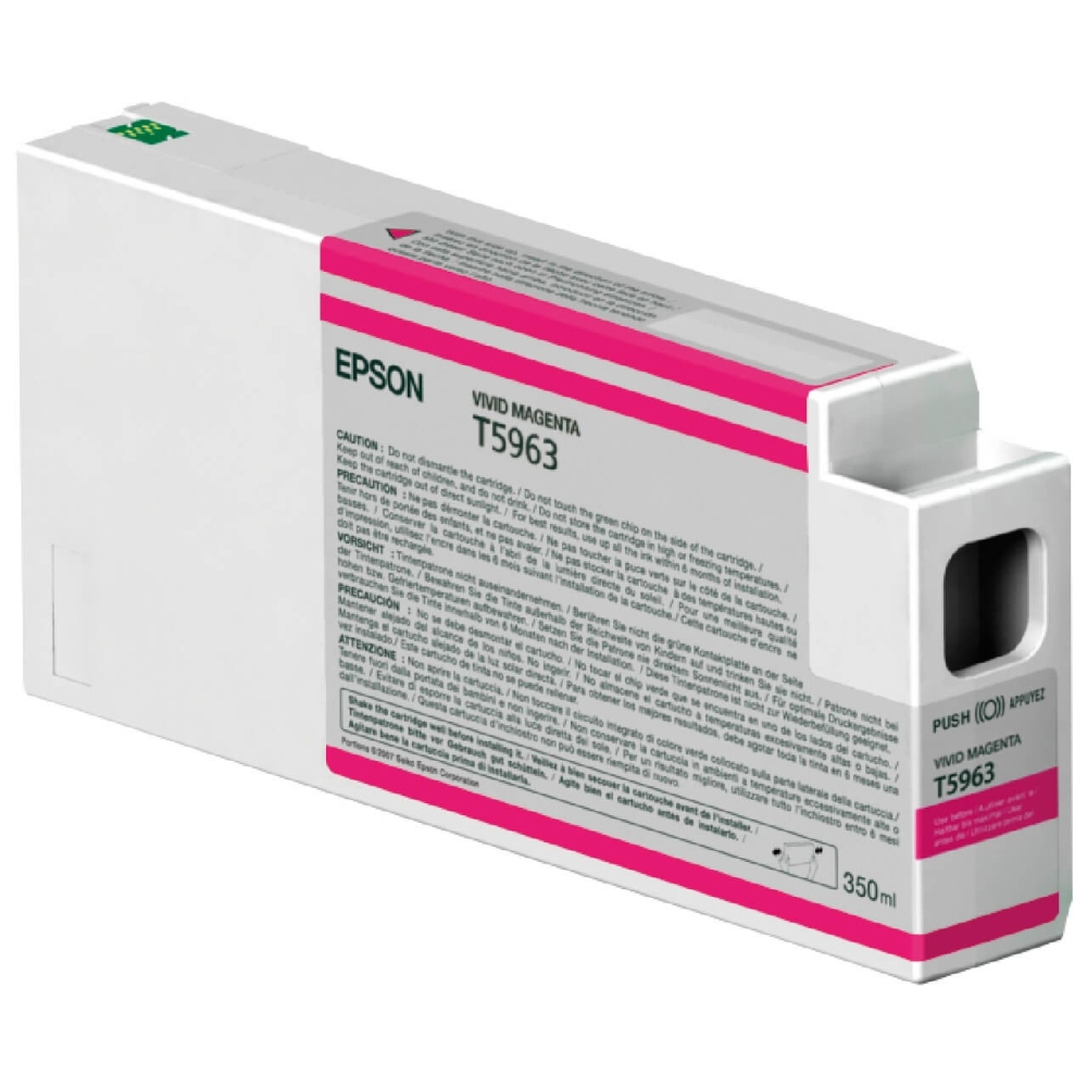 Original Epson Tintenpatrone C13T596300 / T5963 Magenta