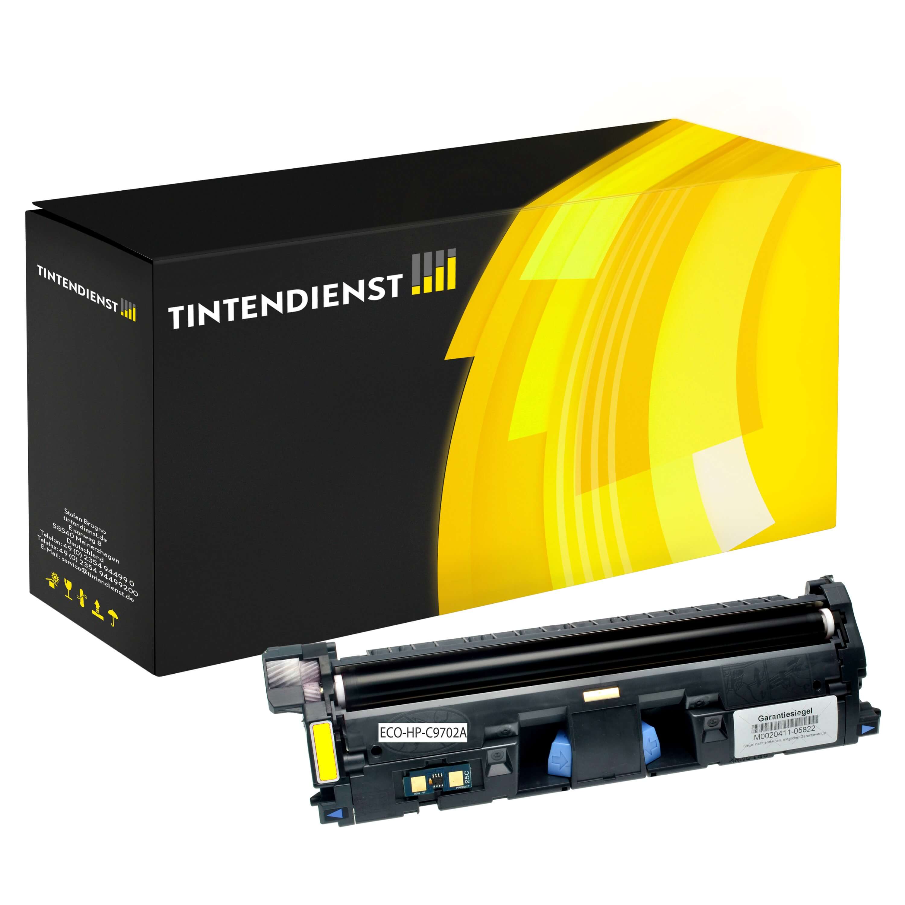 Toner kompatibel zu HP 121A, gelb