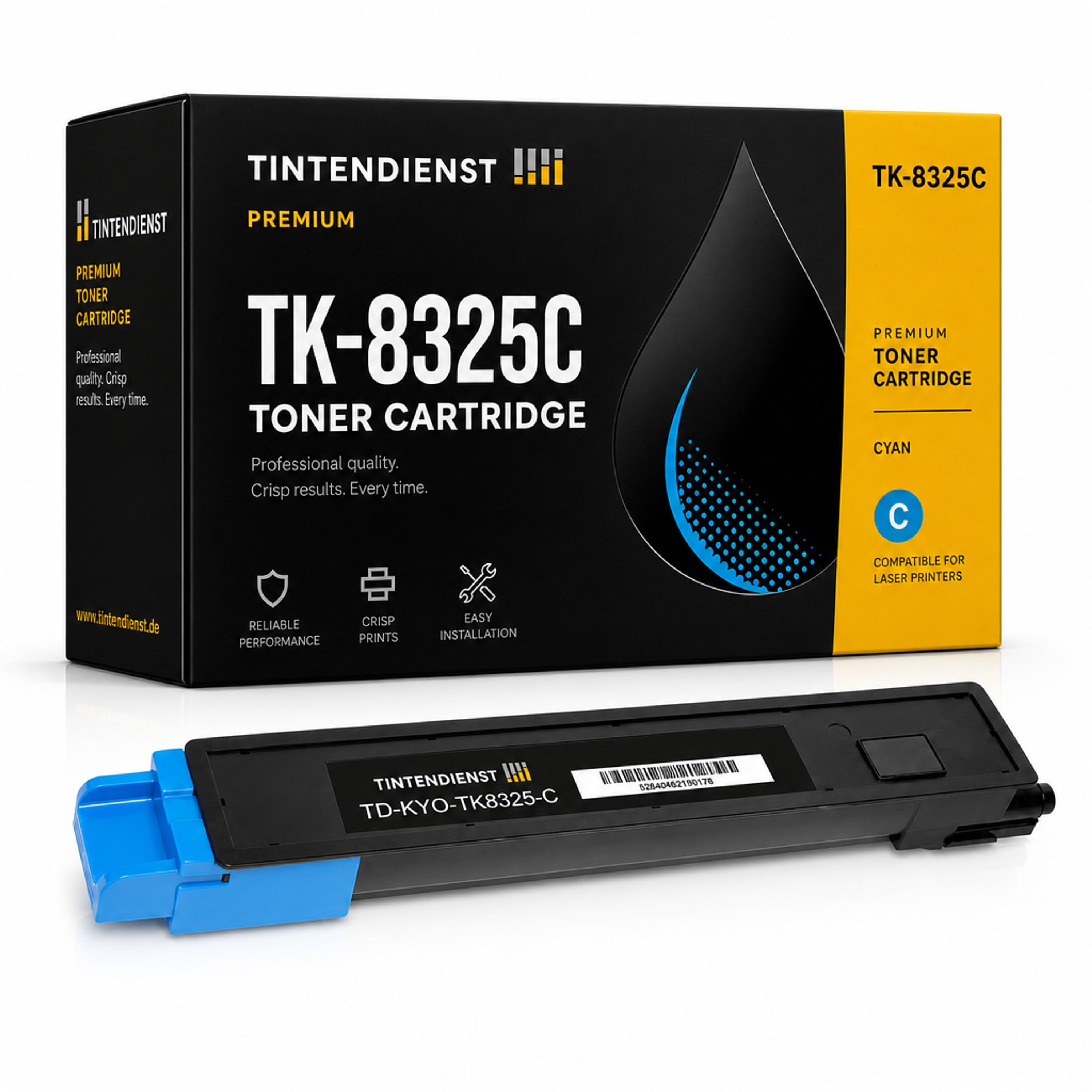Toner kompatibel zu Kyocera TK-8325C, cyan
