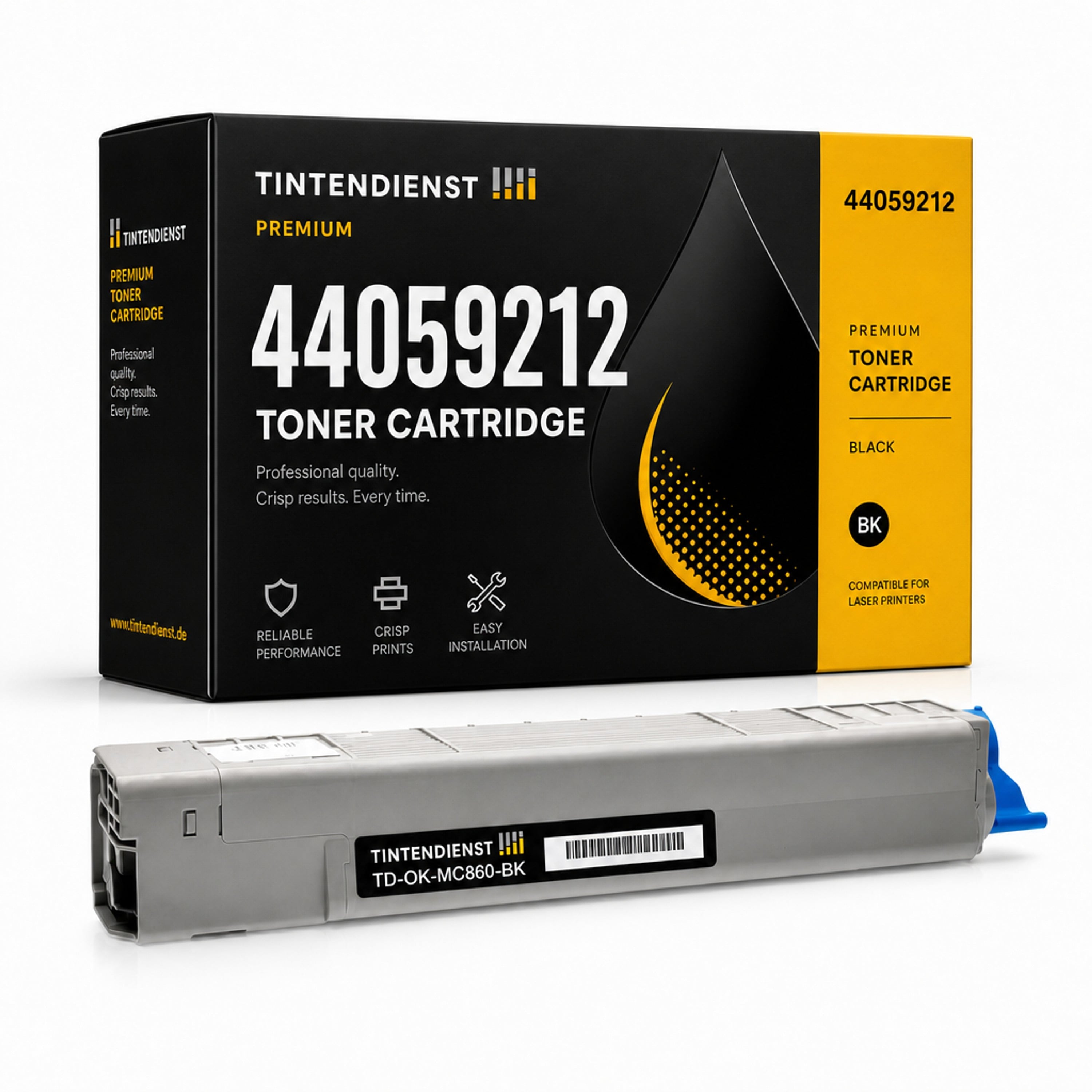 Toner kompatibel zu OKI 44059212, schwarz