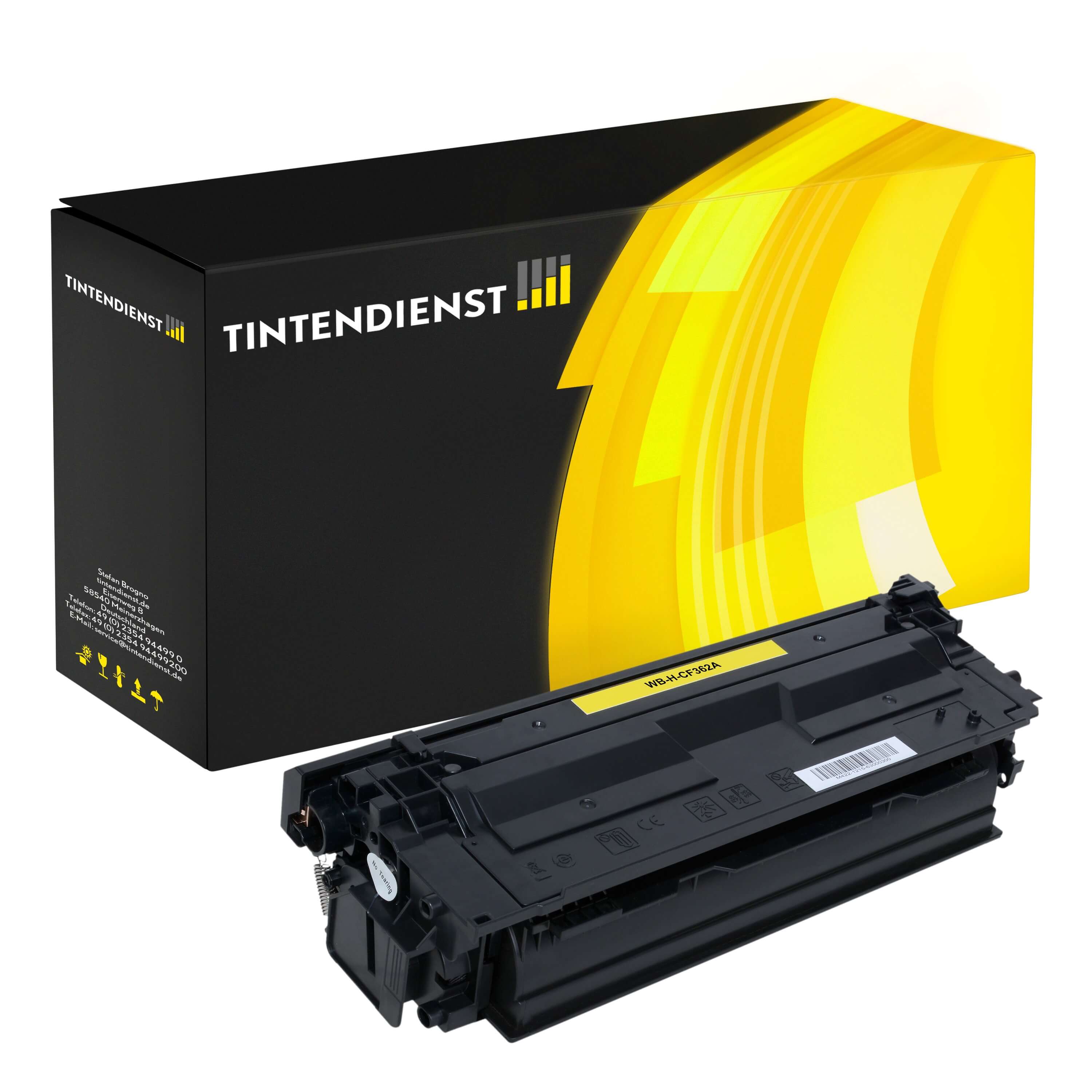 Toner kompatibel zu HP 508A, gelb