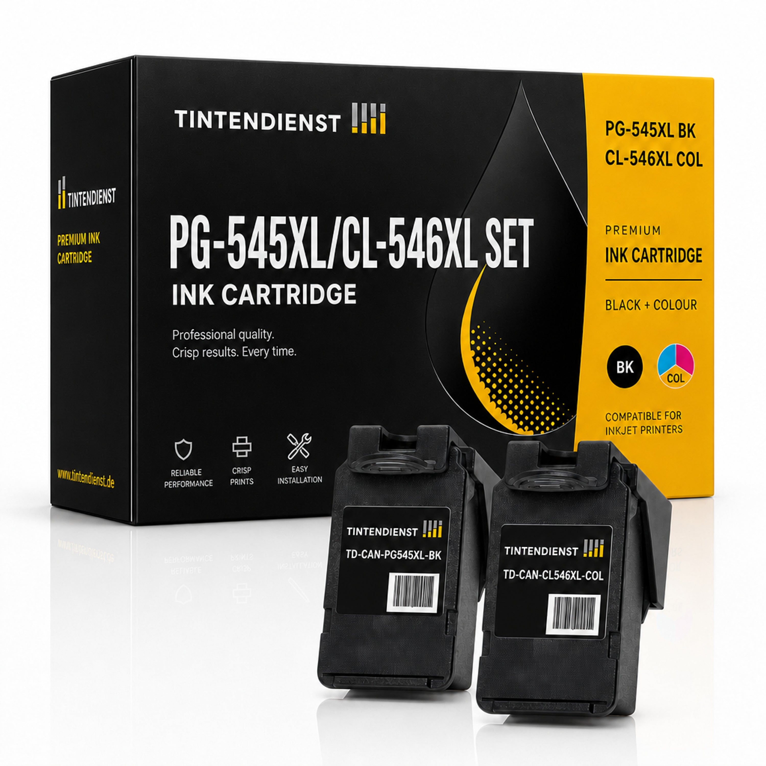Set kompatibel zu Canon 8288B001, 2 Patronen