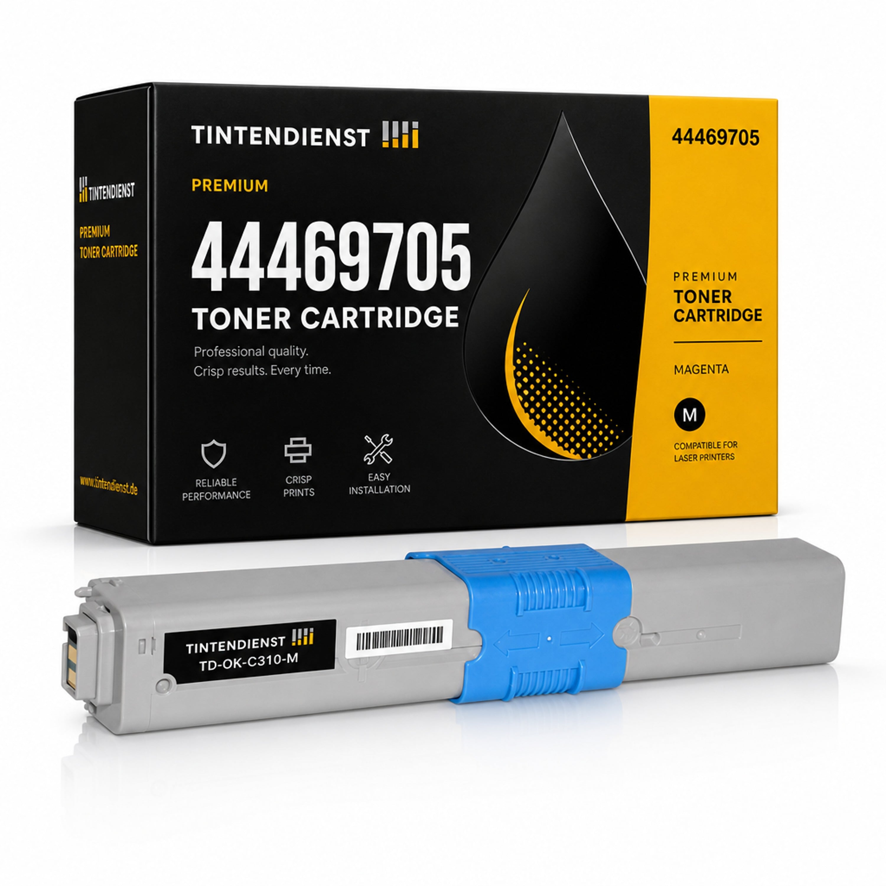 Toner kompatibel zu OKI 44469705, magenta