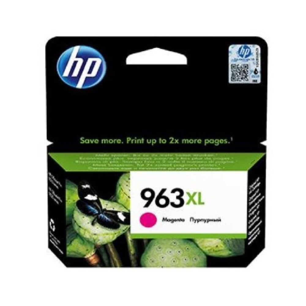 Original HP Tintenpatrone 3JA28AE / 963XL Magenta [XL Füllmenge]