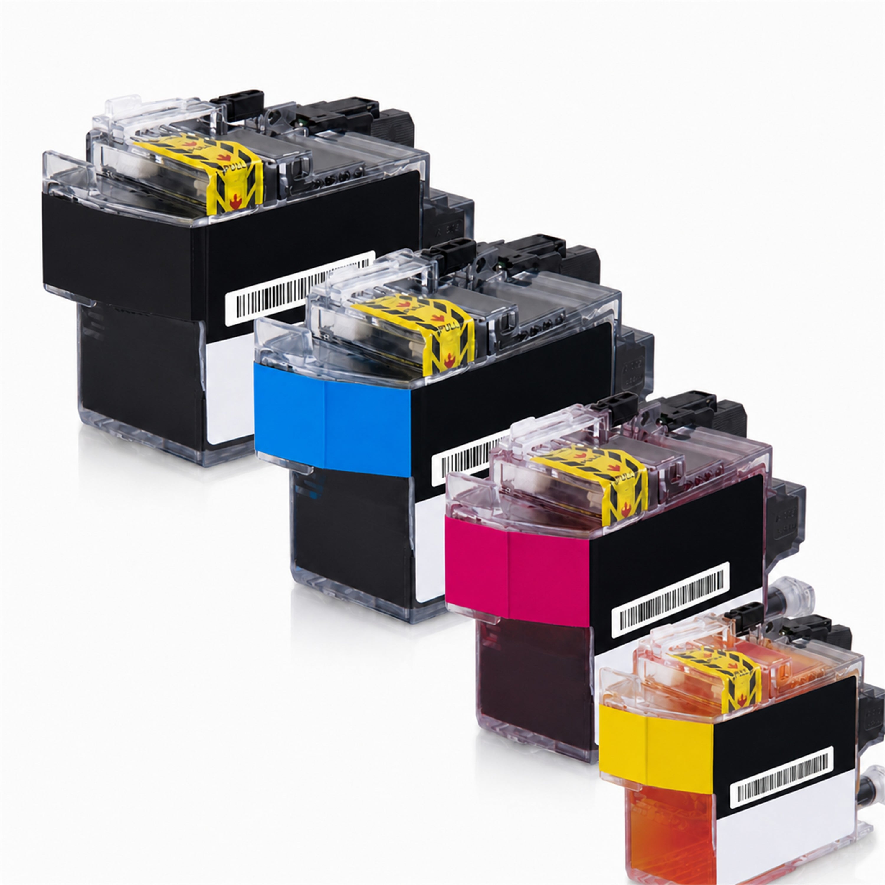 Multipack - Druckerpatrone ersetzt Brother LC-421XLVAL, 4 Patronen