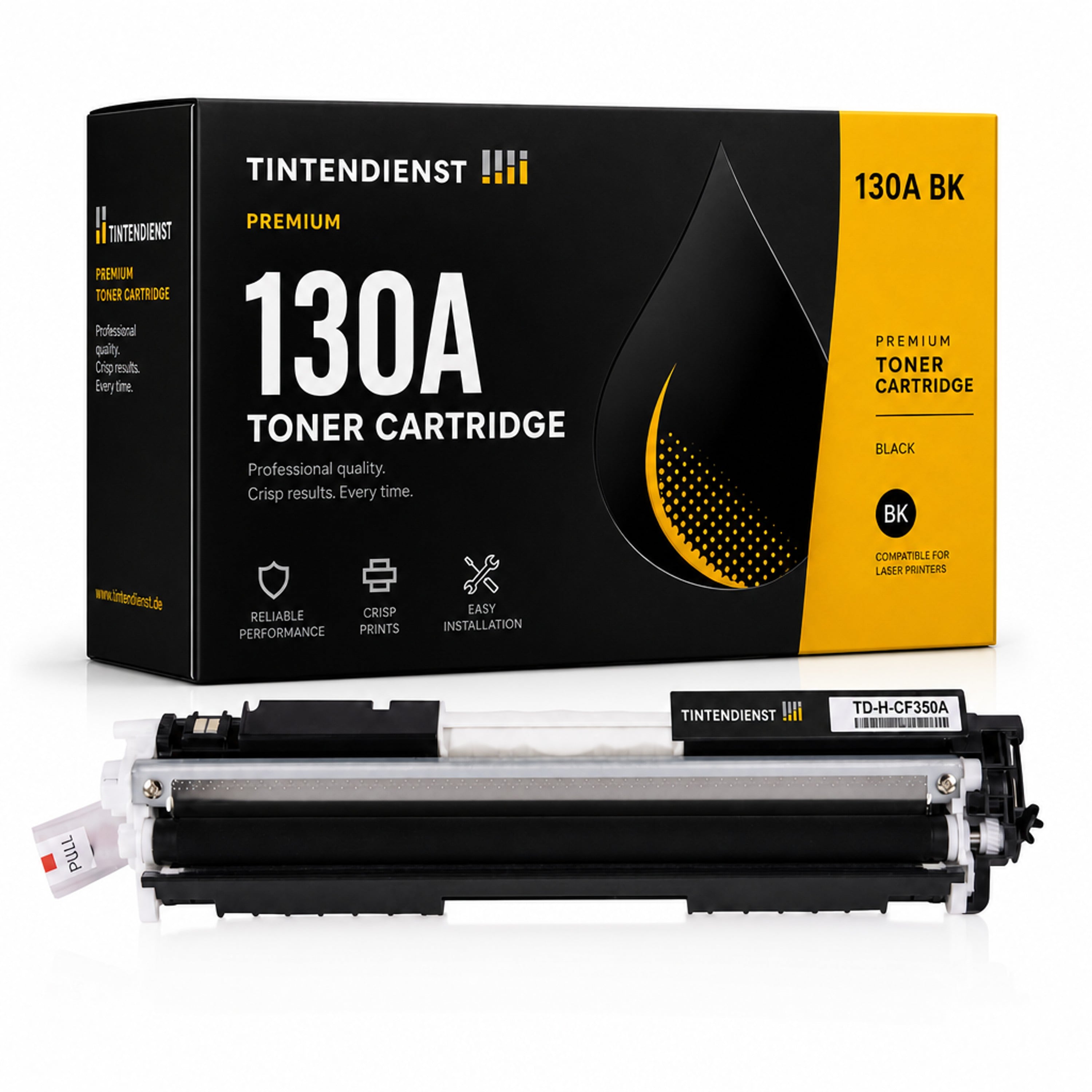Toner kompatibel zu HP 130A, schwarz