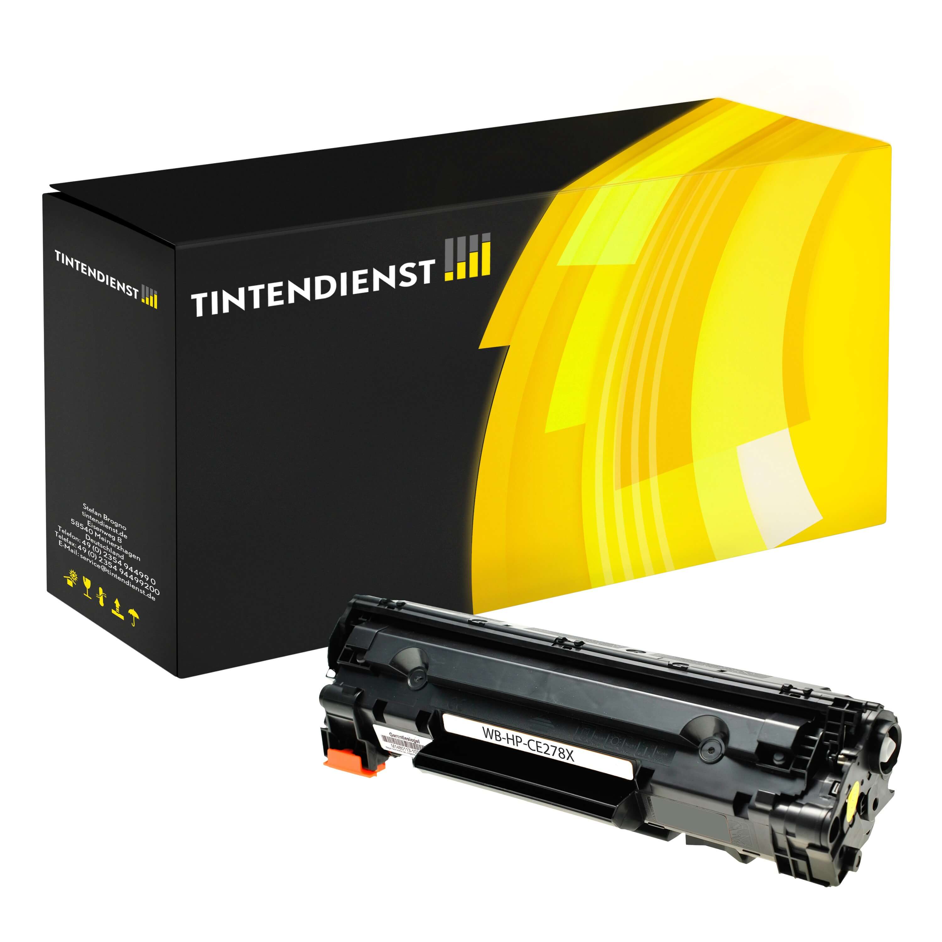 Tintendienst Toner HP CE278A bk