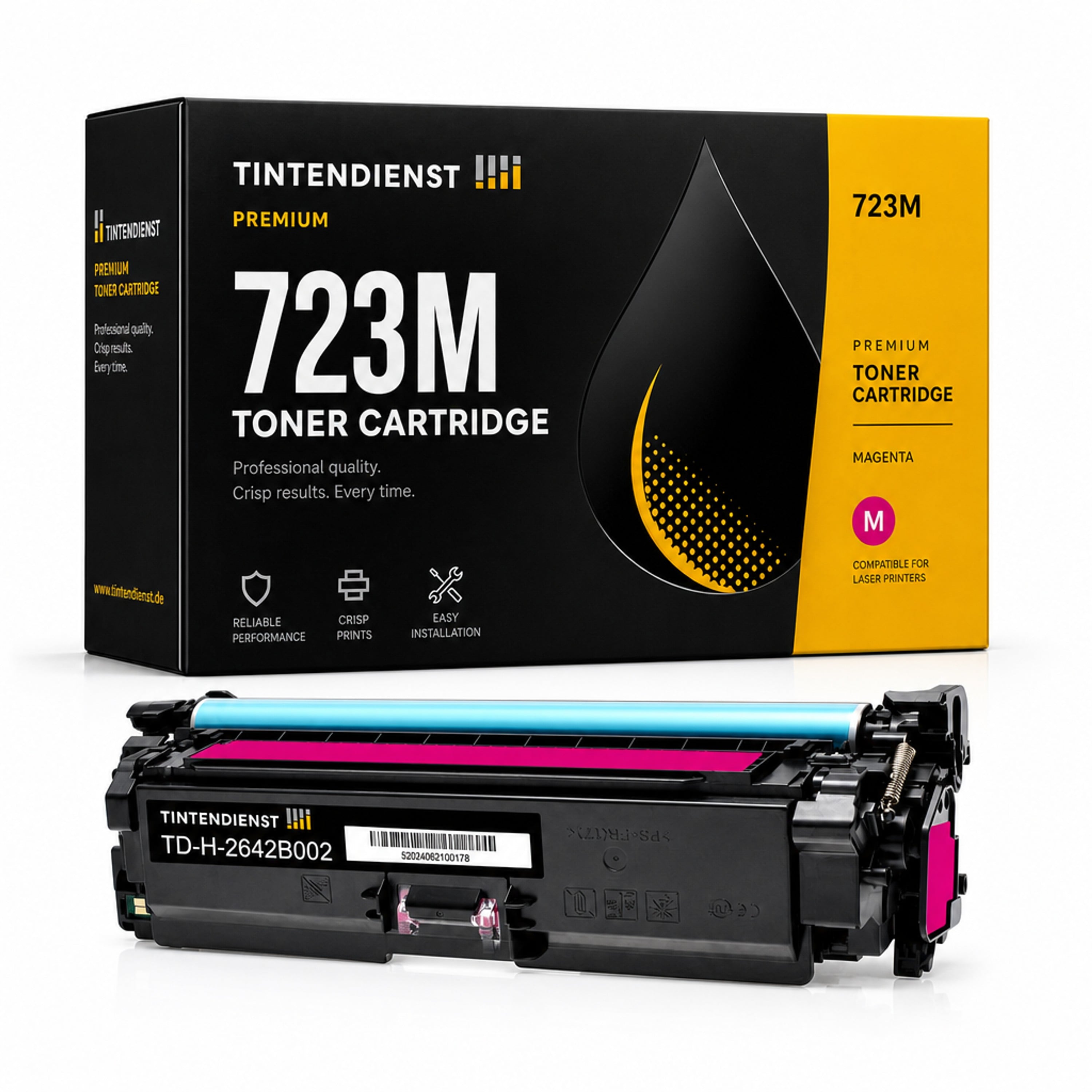 Toner kompatibel zu Canon 723M, magenta