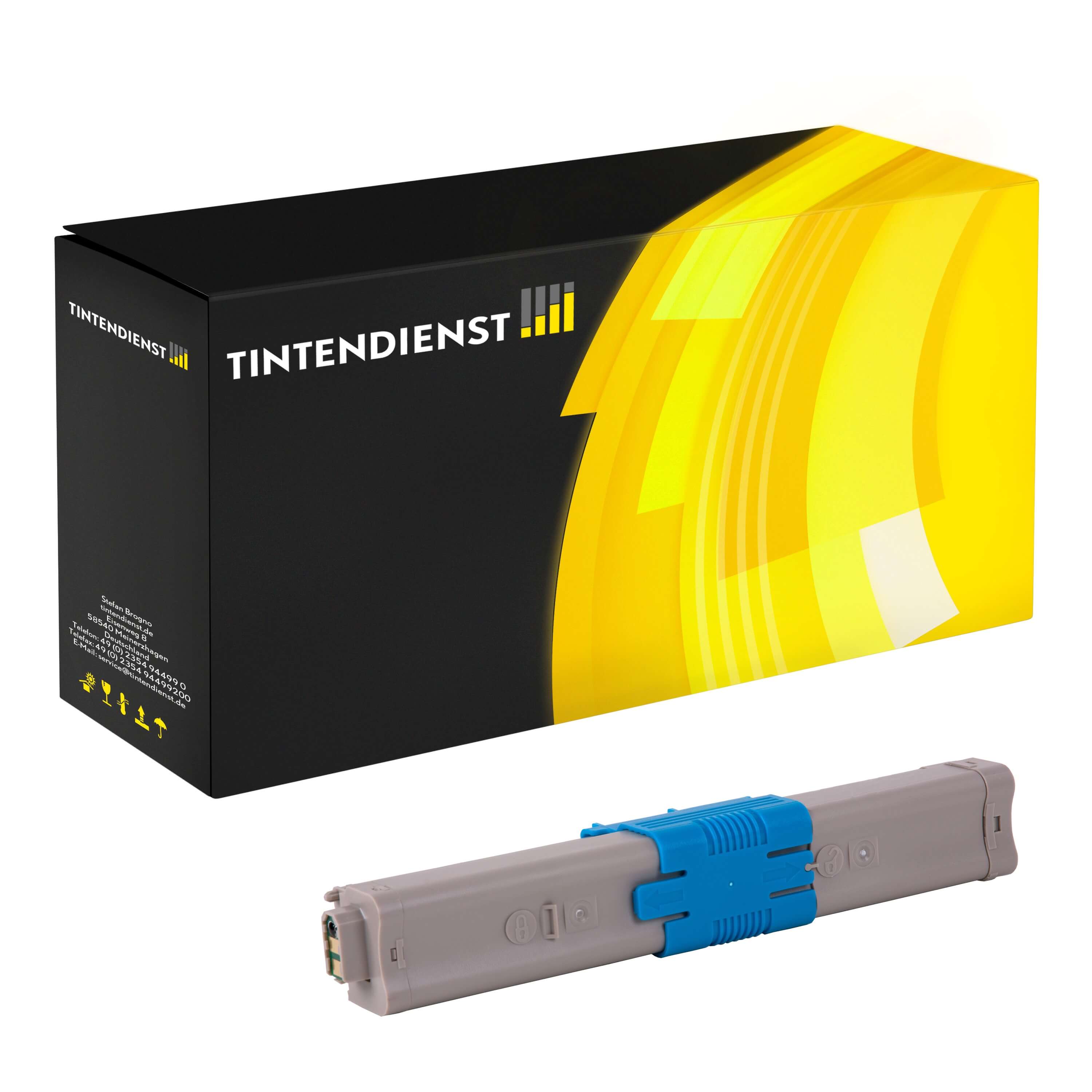Toner kompatibel zu OKI 46508711, cyan