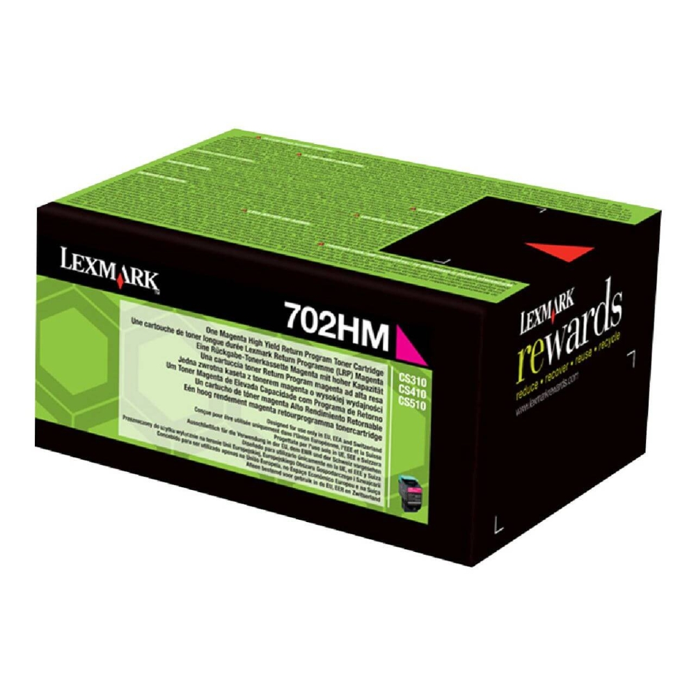 Original Lexmark Toner 70C2HM0/702HM Magenta