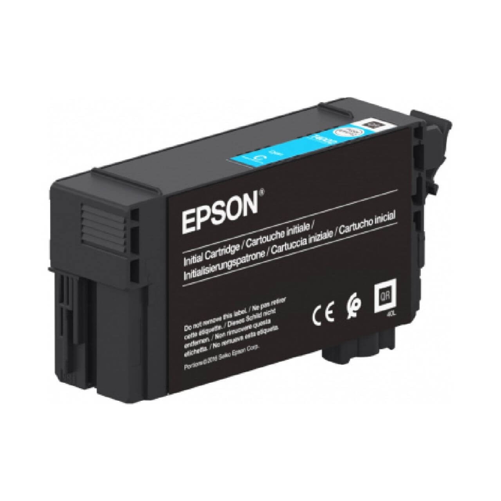 Original Epson Tintenpatrone C13T40C240 / T40 Cyan