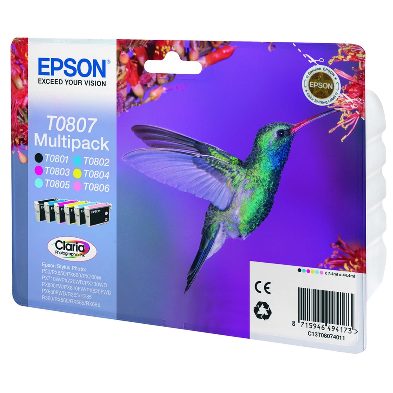 Original Epson Multipack C13T08074011