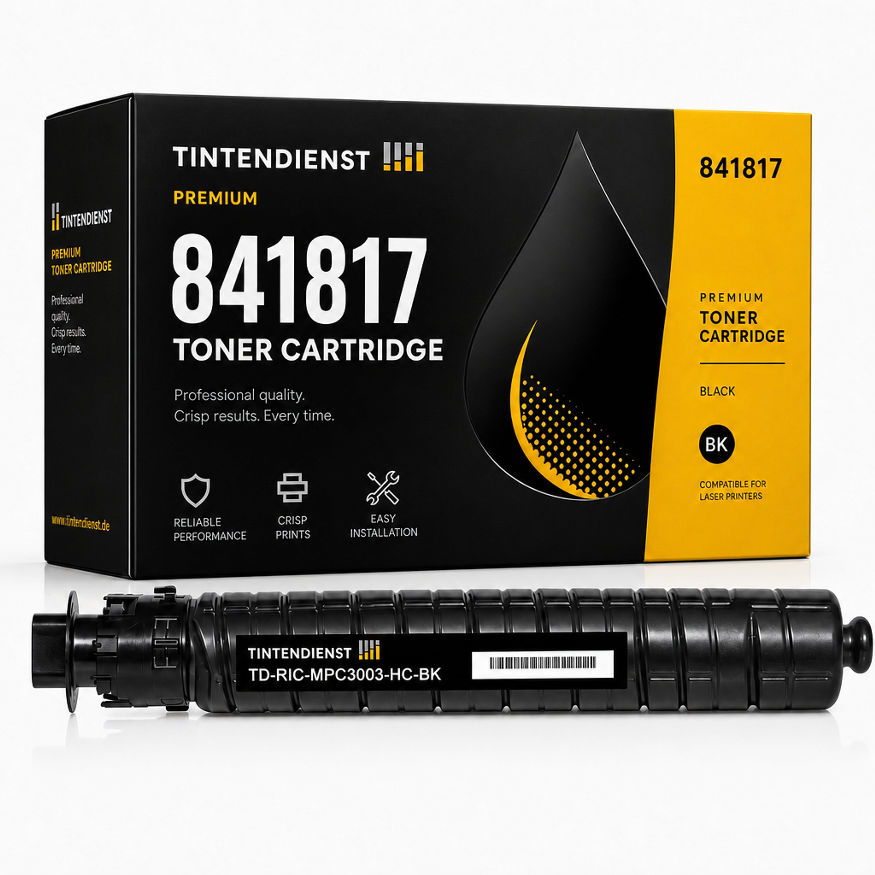Toner kompatibel zu Ricoh 841817, schwarz