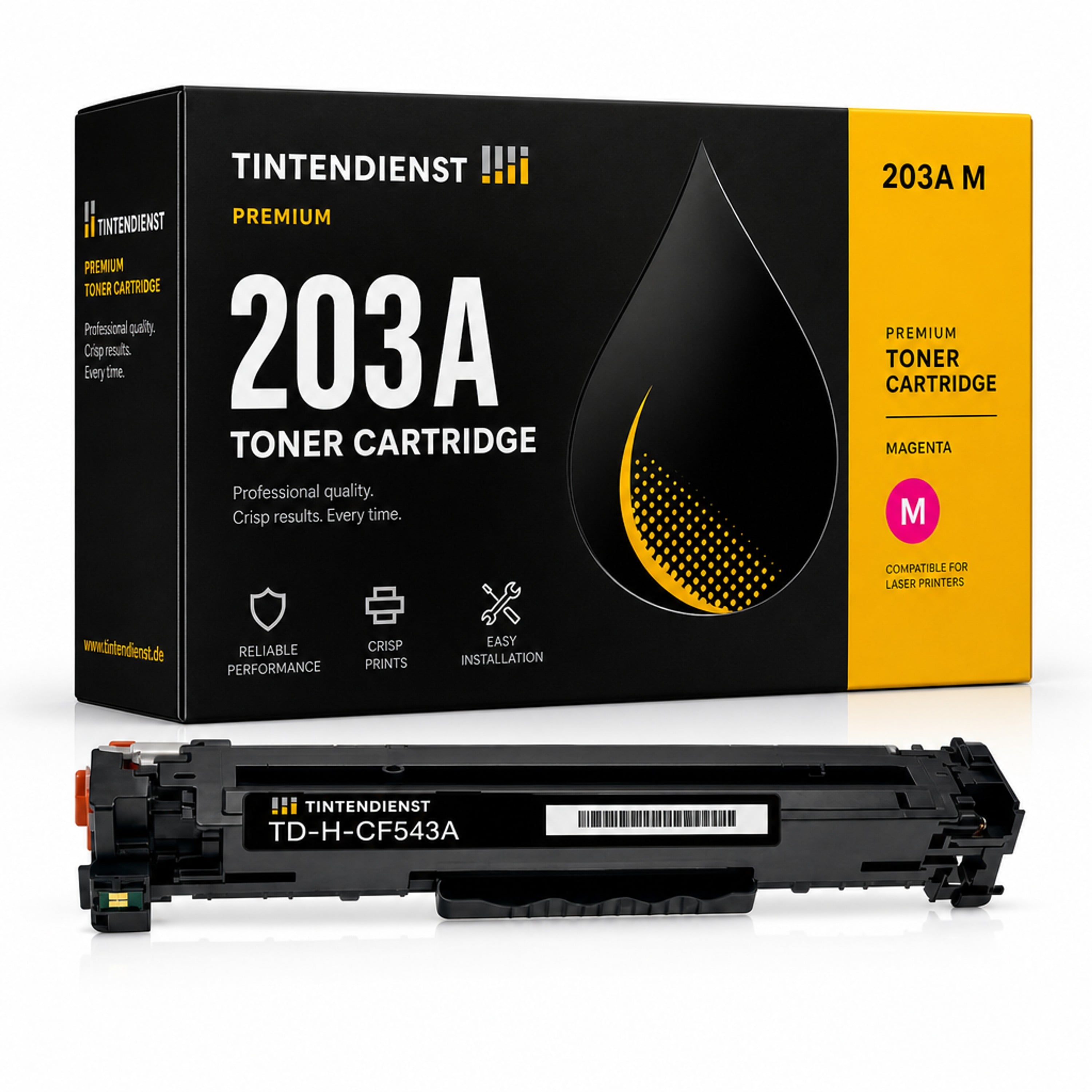 Toner kompatibel zu HP 203A, magenta