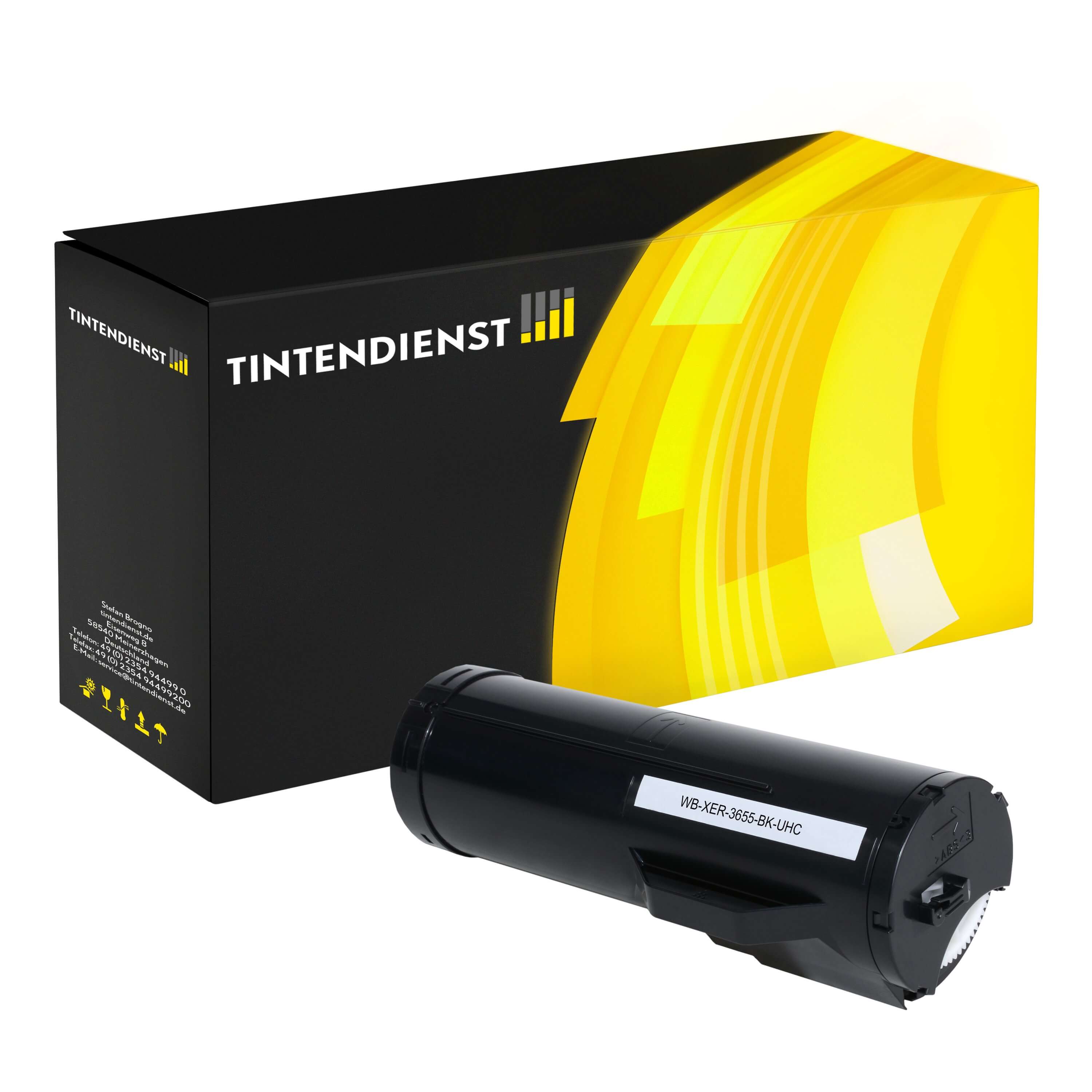 Toner kompatibel zu Xerox 106R02740, schwarz