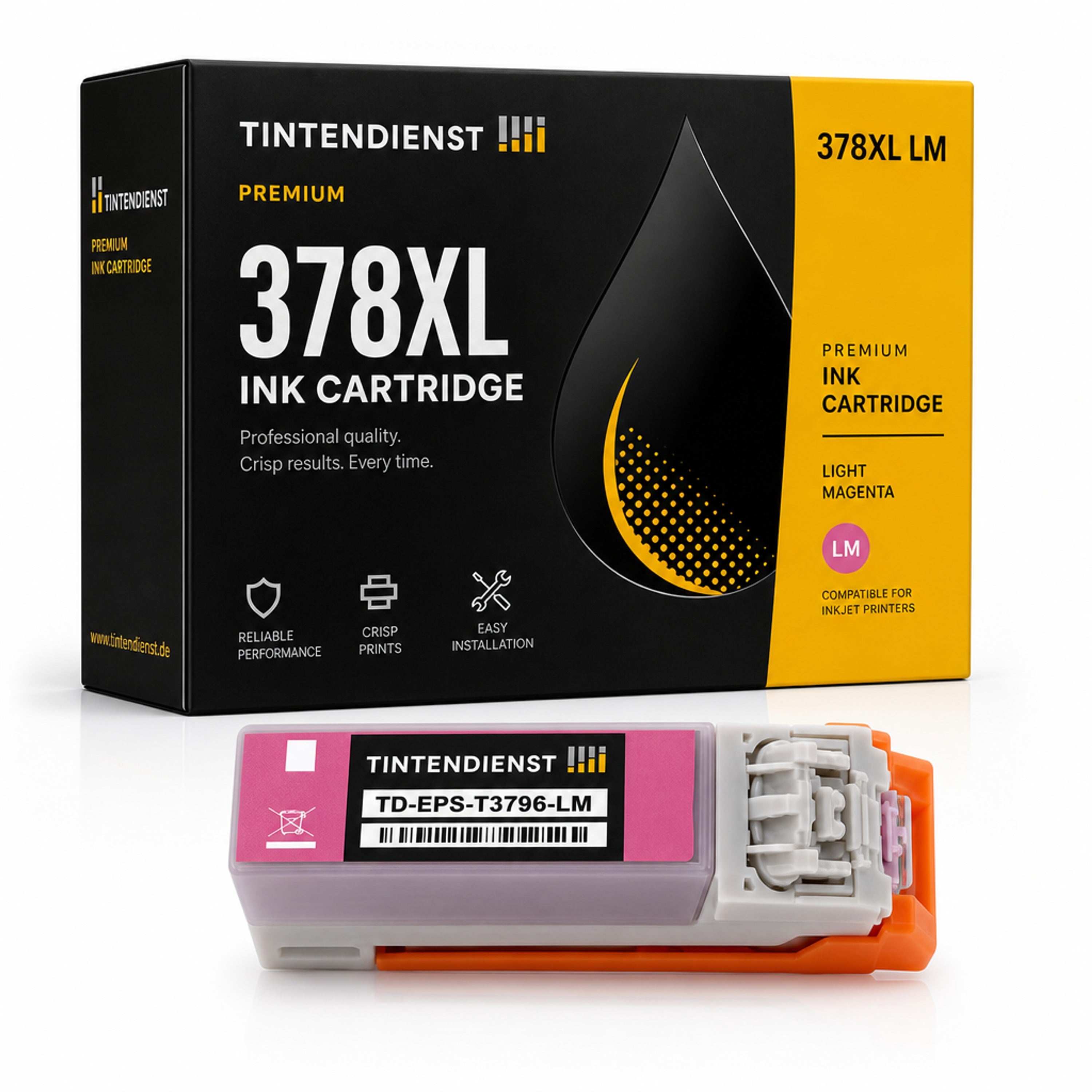 Druckerpatrone kompatibel zu Epson 378XL, photo magenta