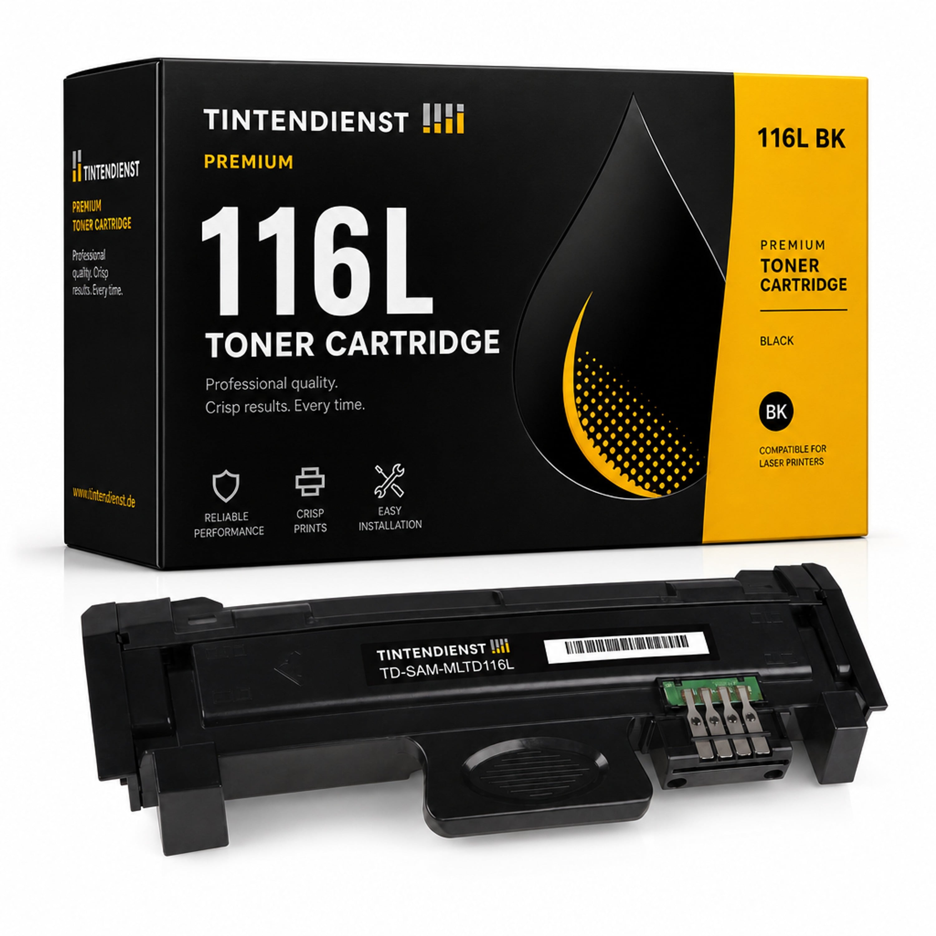 Toner kompatibel zu Samsung 116L, schwarz