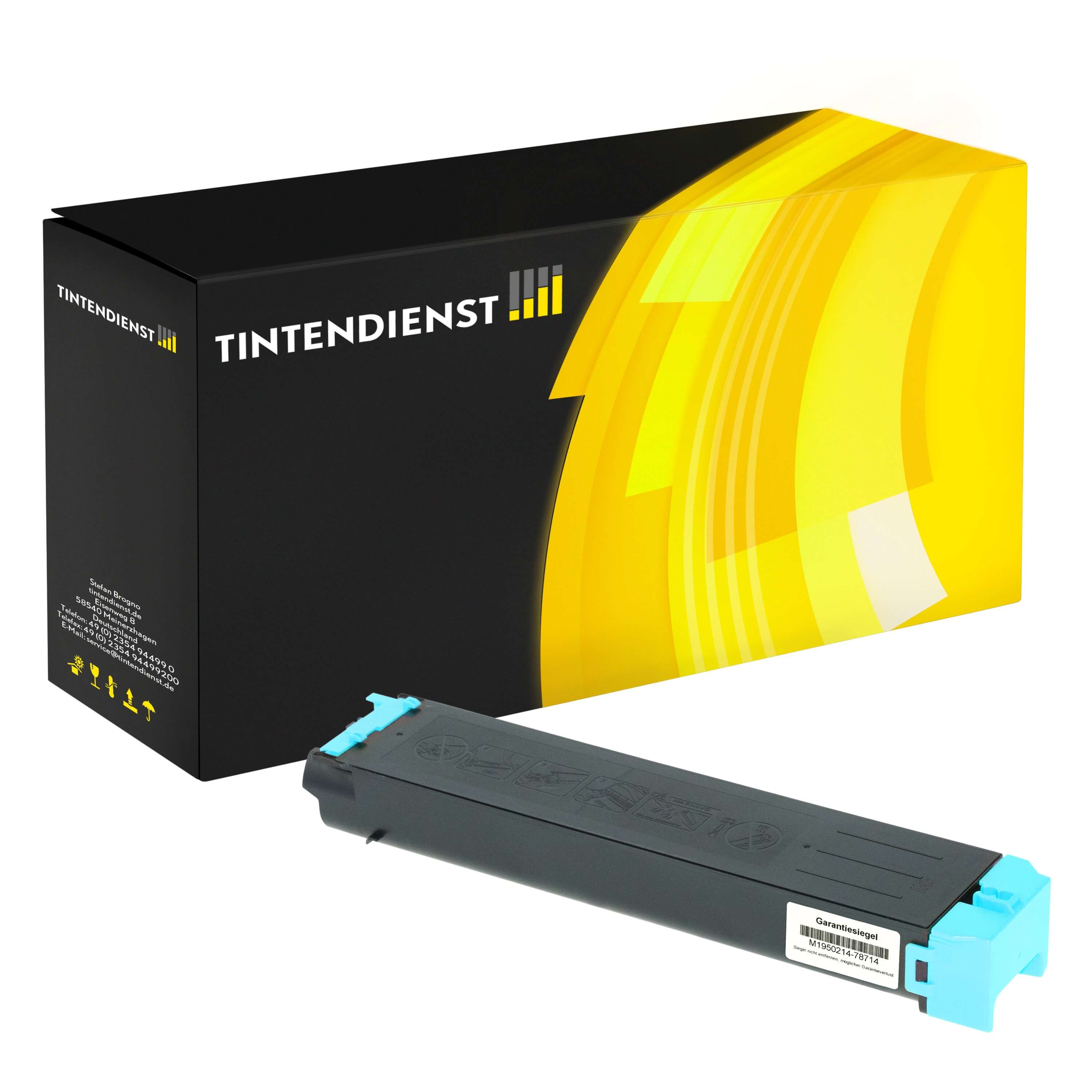Toner kompatibel zu Sharp MXC-38GTC, cyan