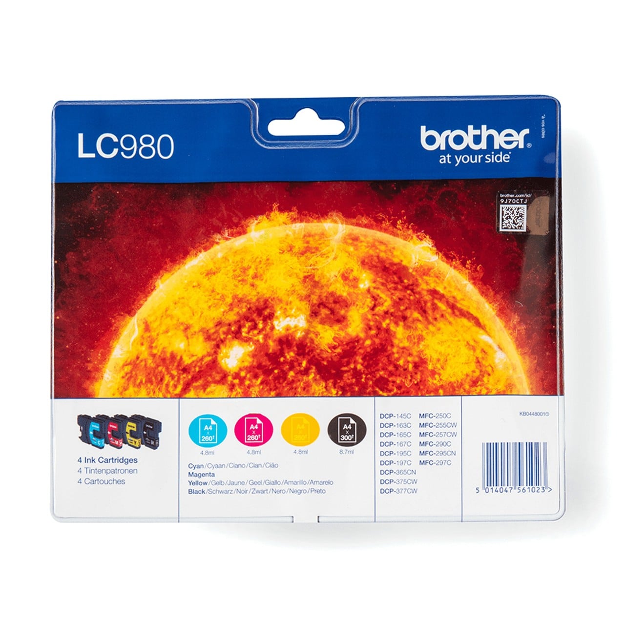 Original Brother Tintenpatronen LC980VALBPDR