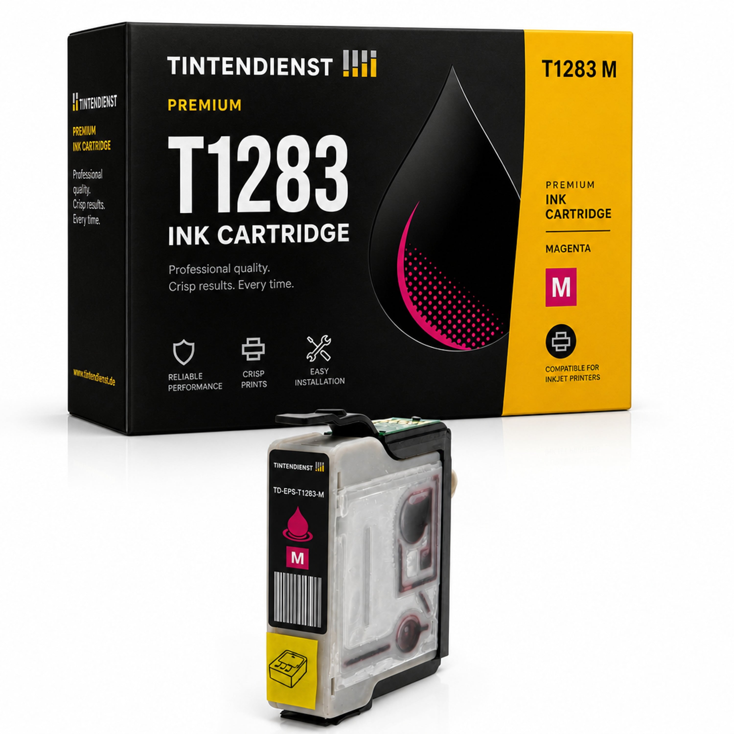 Druckerpatrone kompatibel zu Epson T1283, magenta