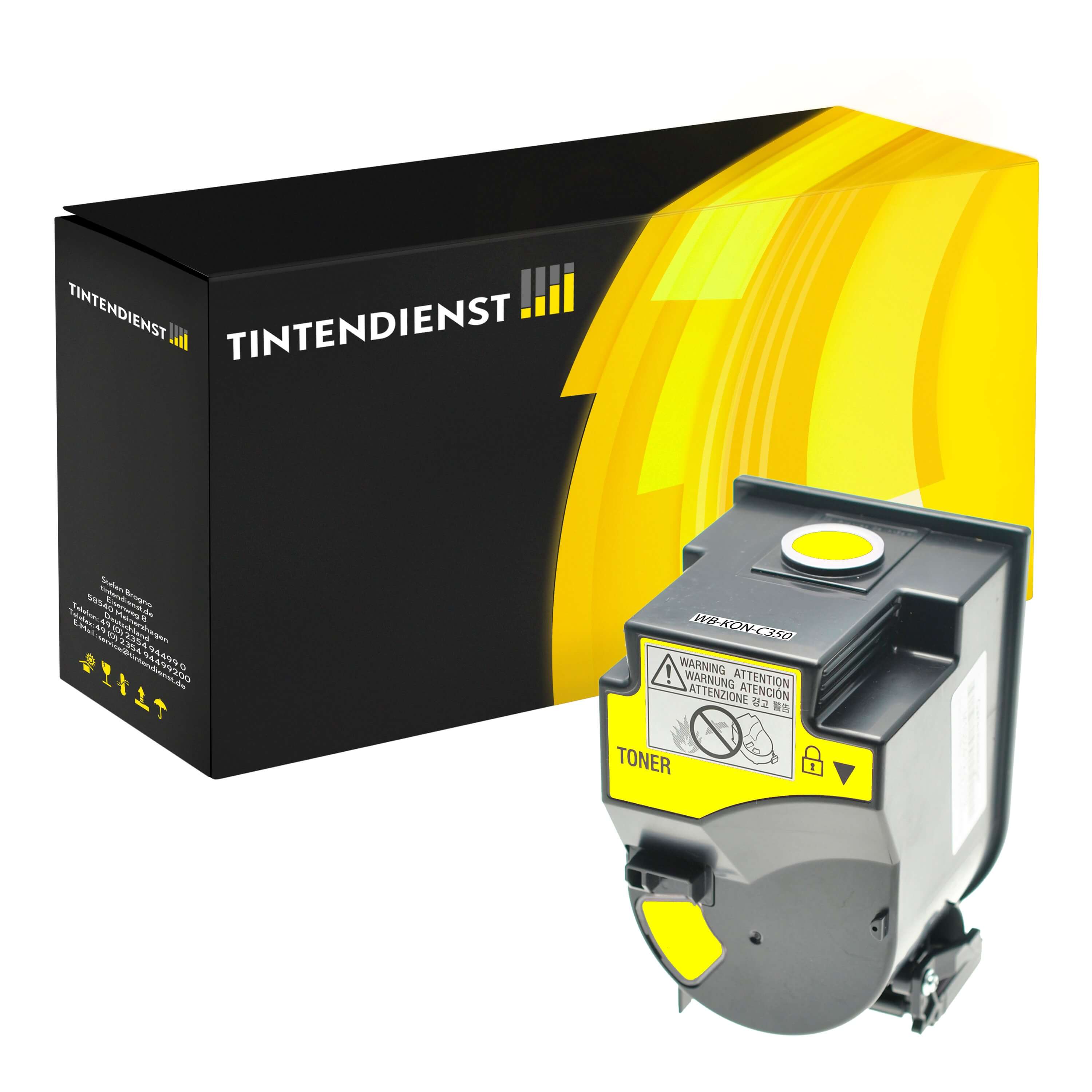 Toner kompatibel zu Konica Minolta TN-310Y, gelb