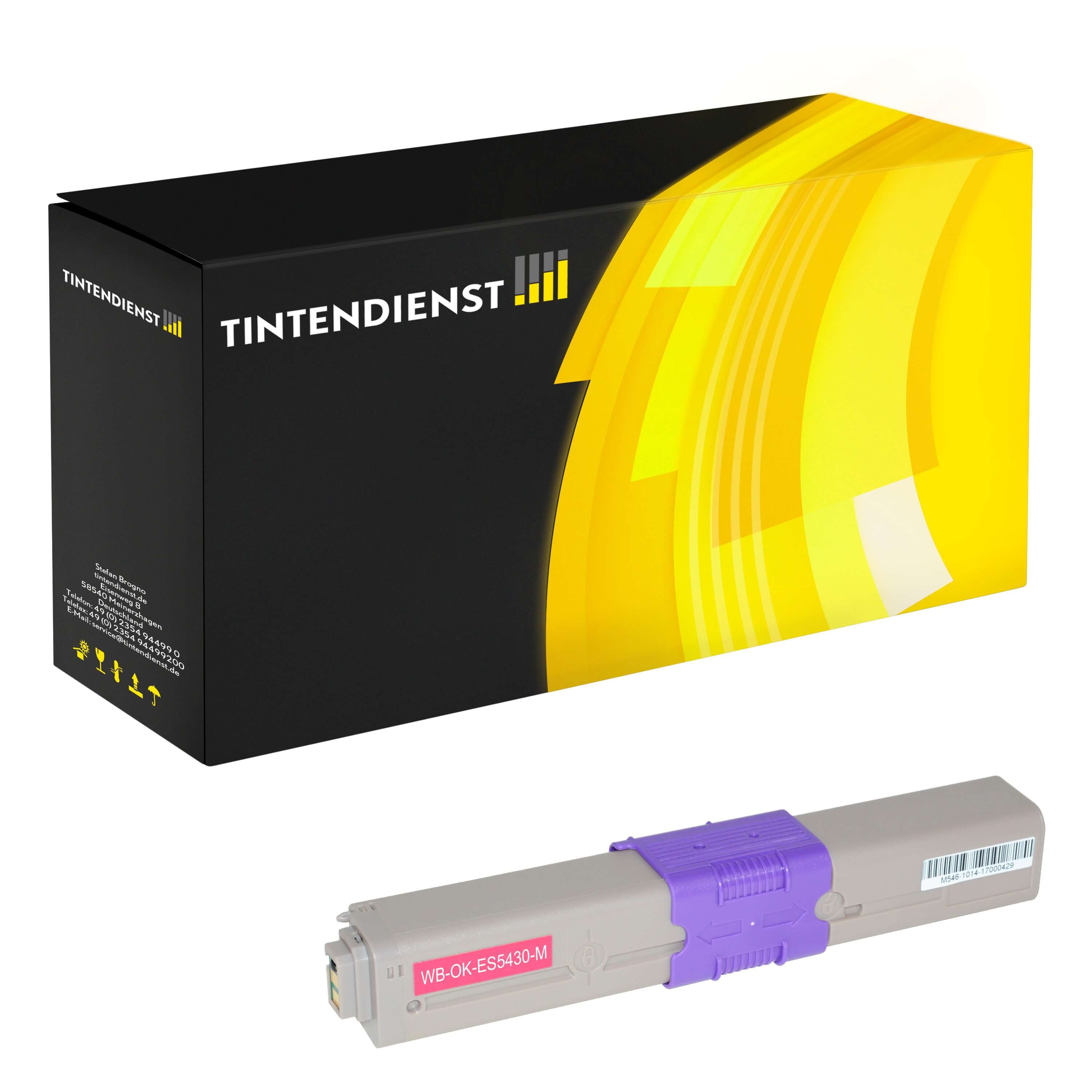 Toner kompatibel zu OKI 44469741, magenta