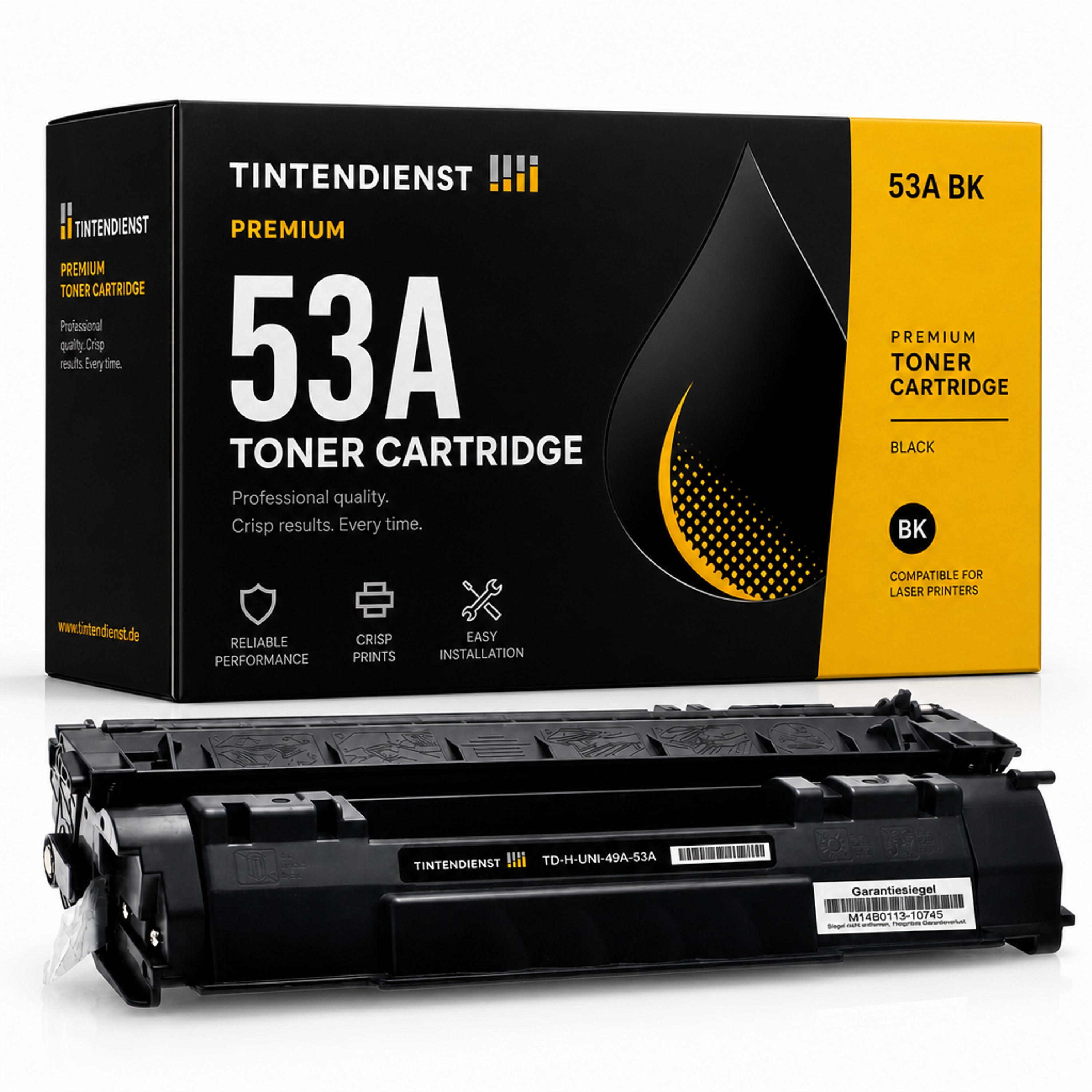 Toner kompatibel zu HP 53A, schwarz