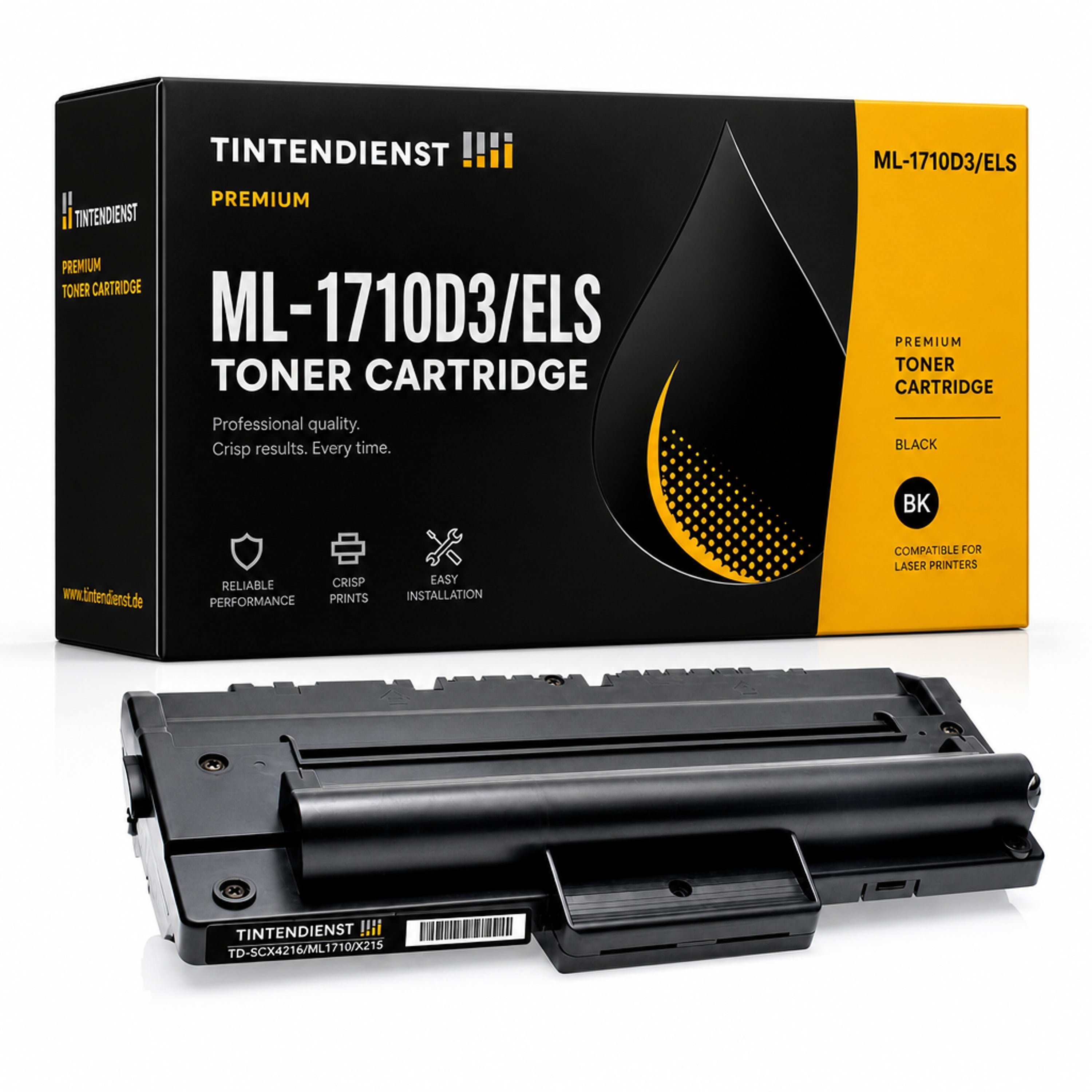 Toner kompatibel zu Samsung ML-1710D3/ELS, schwarz
