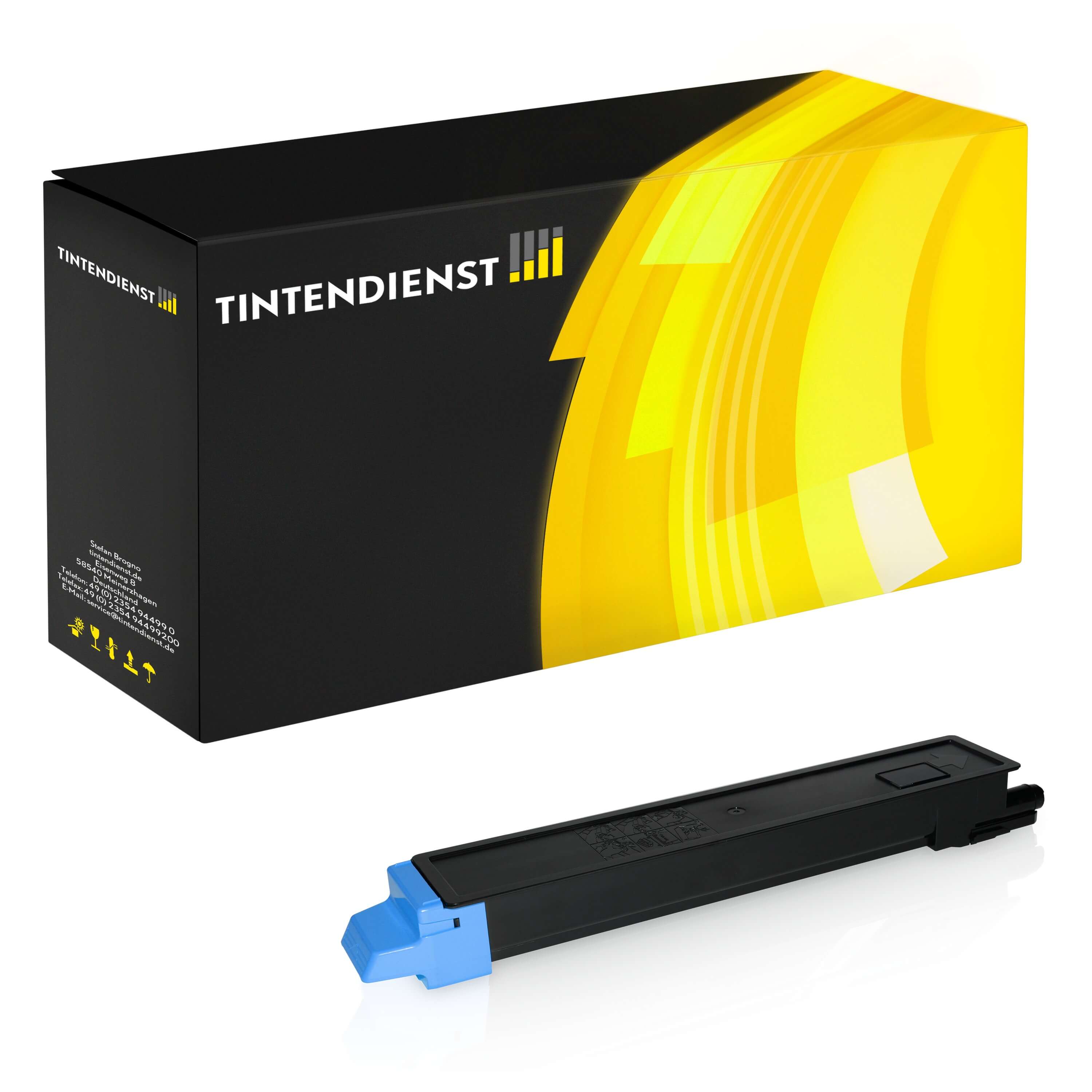 Toner kompatibel zu Utax 652511011, cyan