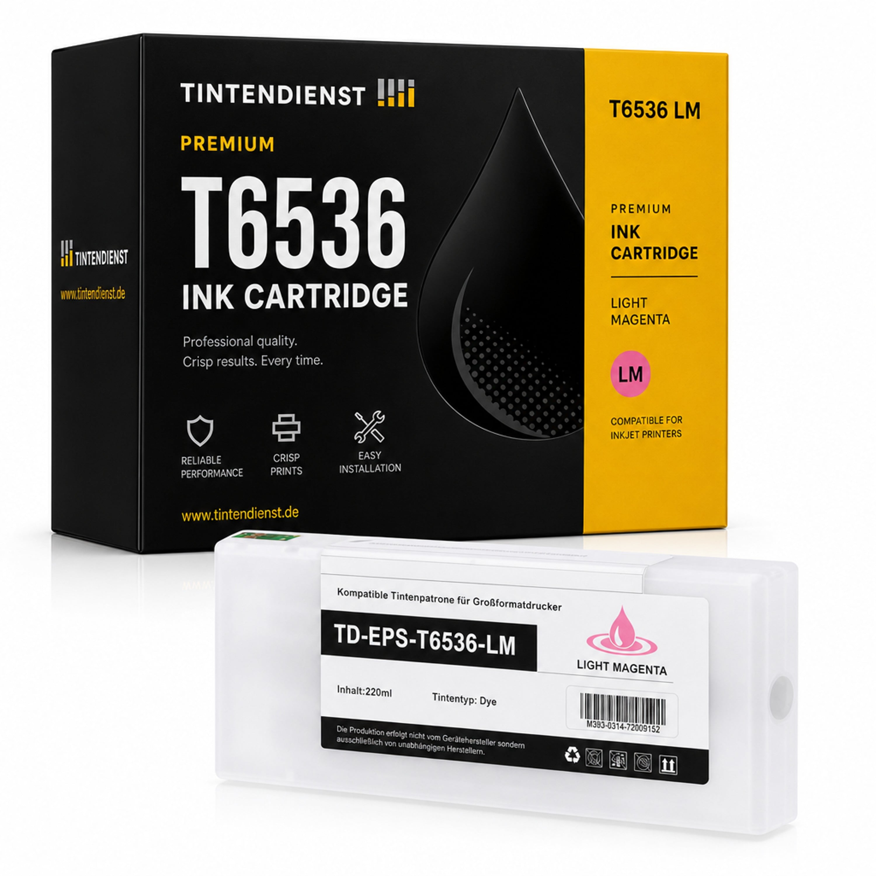 Epson T6536 Druckerpatrone (C13T653600) magenta – Tintendienst kompatibel