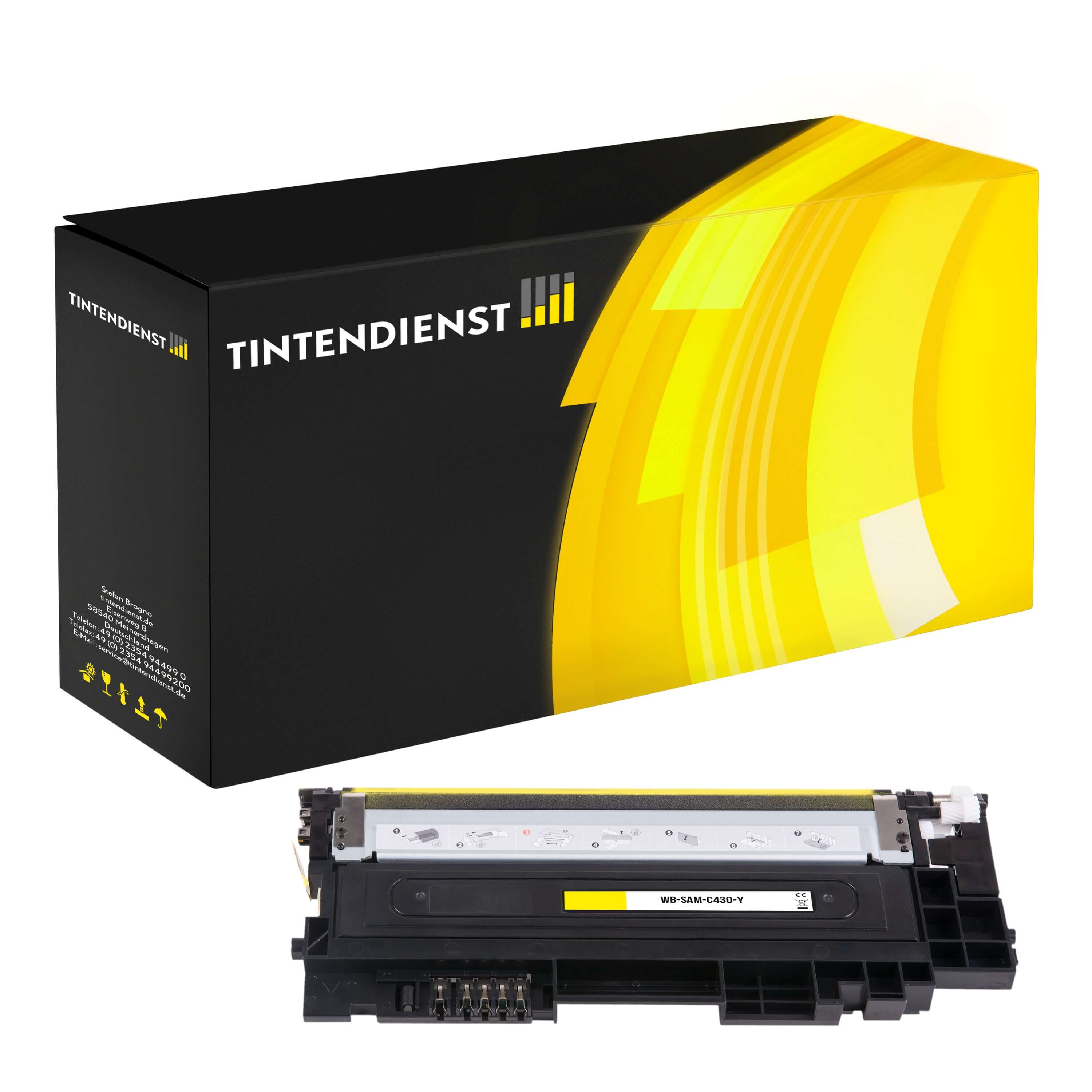 Tintendienst Toner Samsung C430 C480 CLT-Y404S y