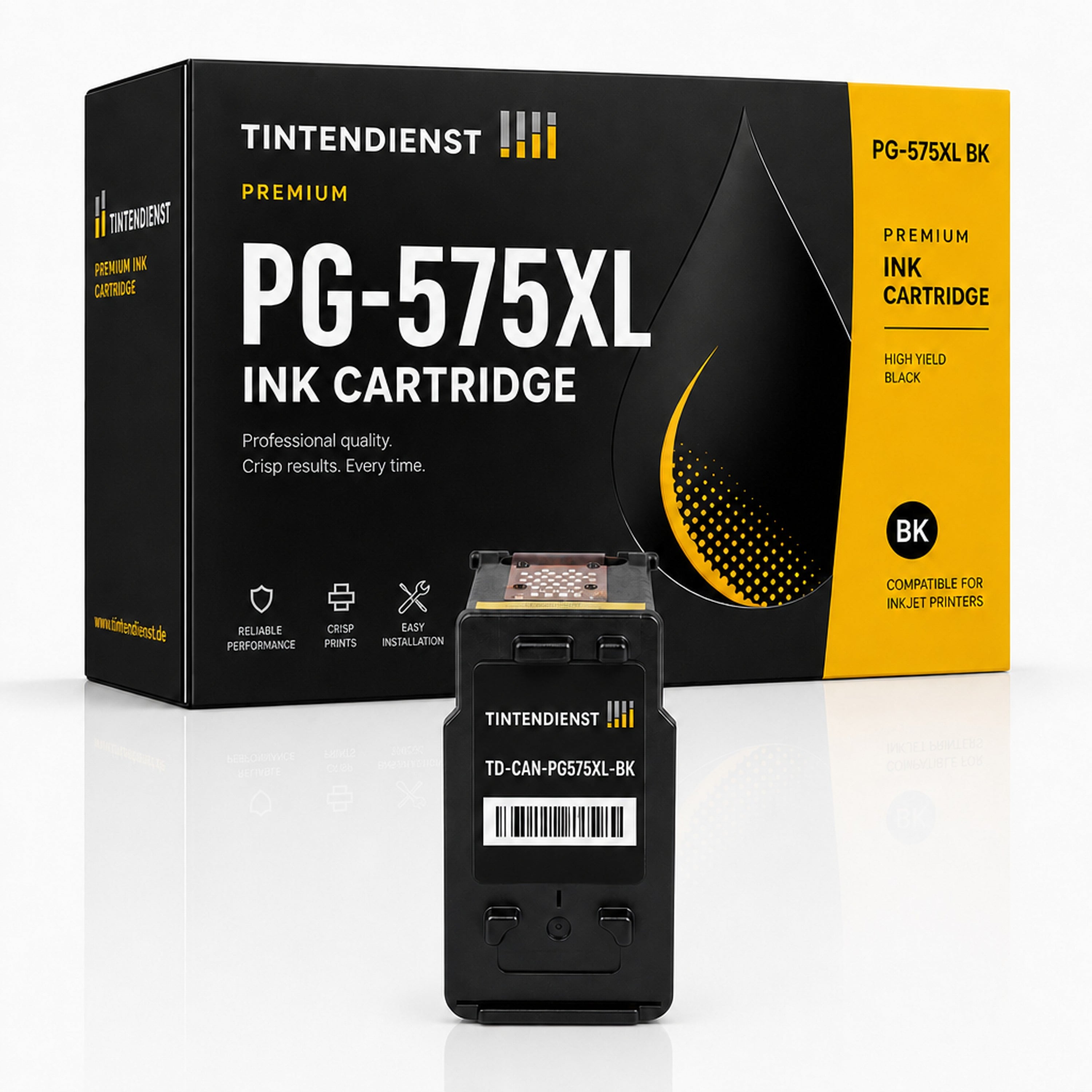 Druckerpatrone kompatibel zu Canon PG-575XL, schwarz