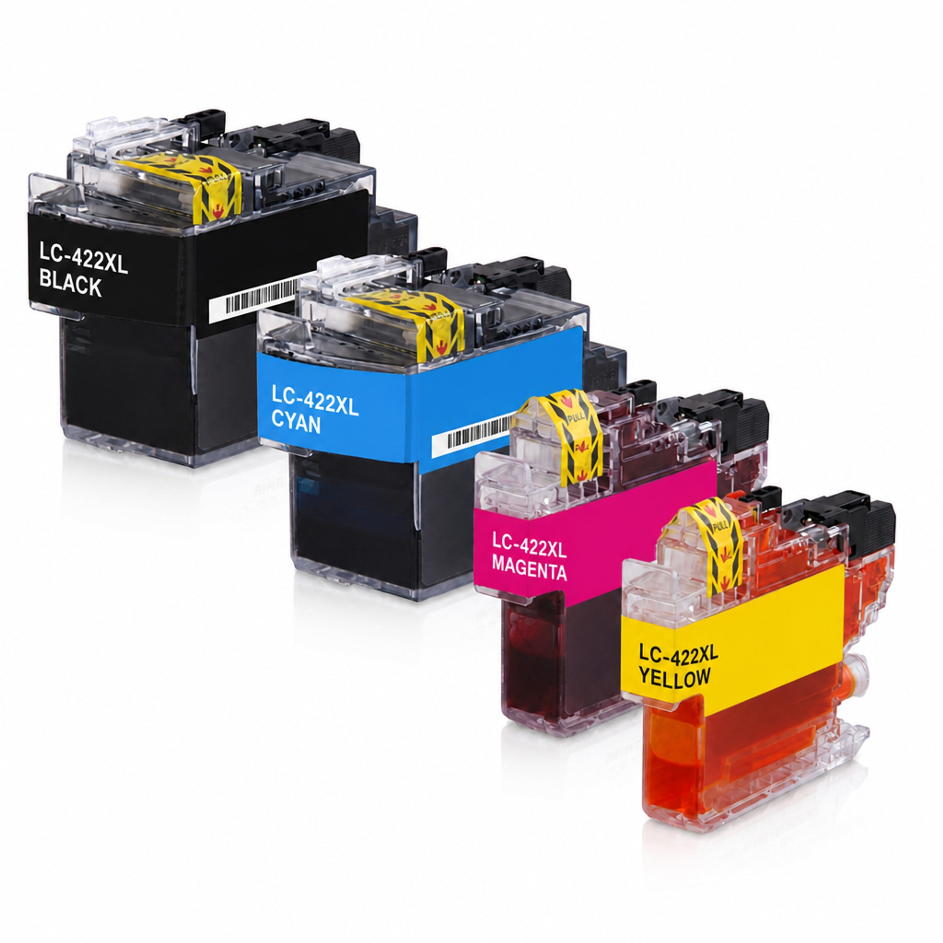 Multipack - Druckerpatrone ersetzt Brother LC-422XLVAL, 4 Patronen