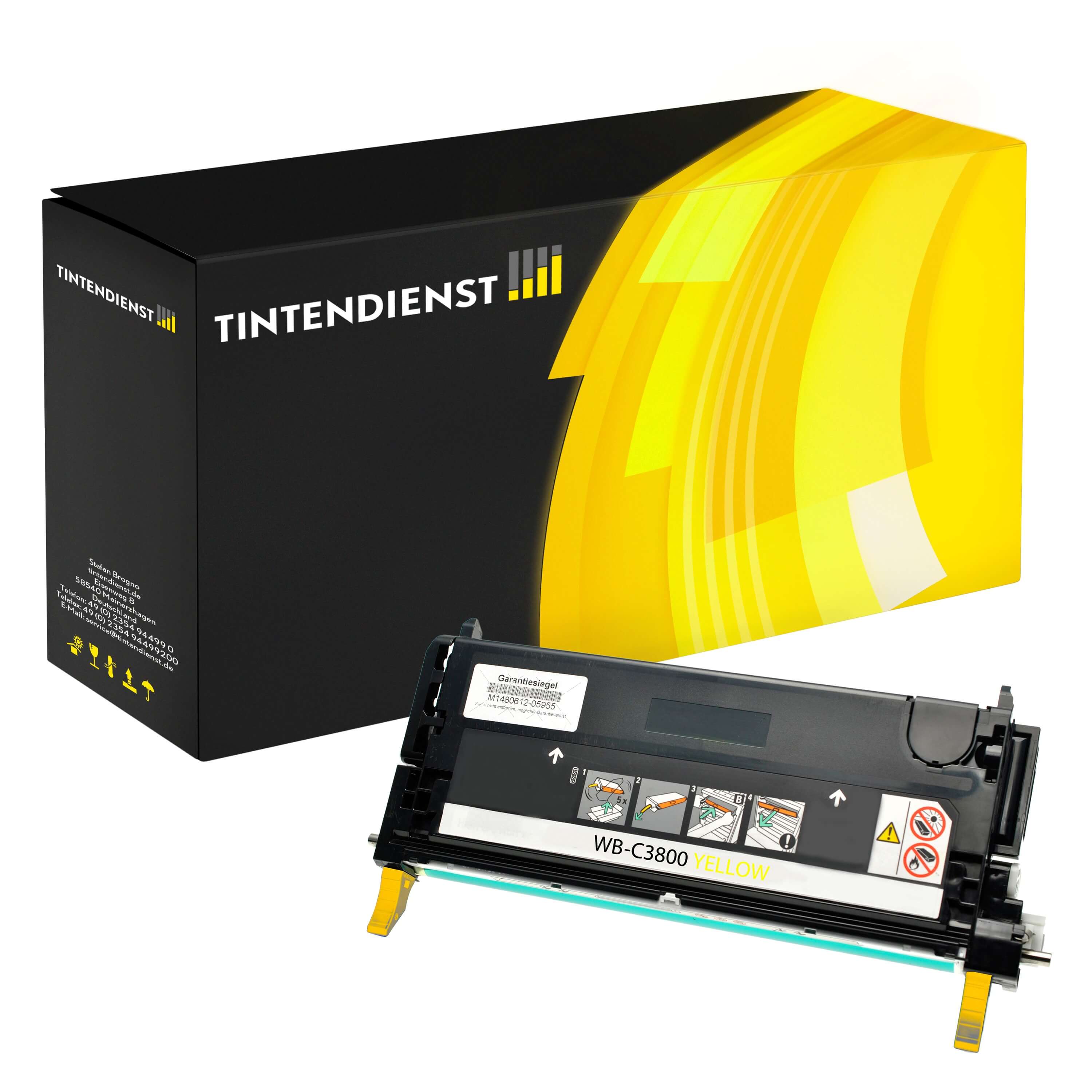 Epson C13S051124 Toner gelb – Tintendienst kompatibel