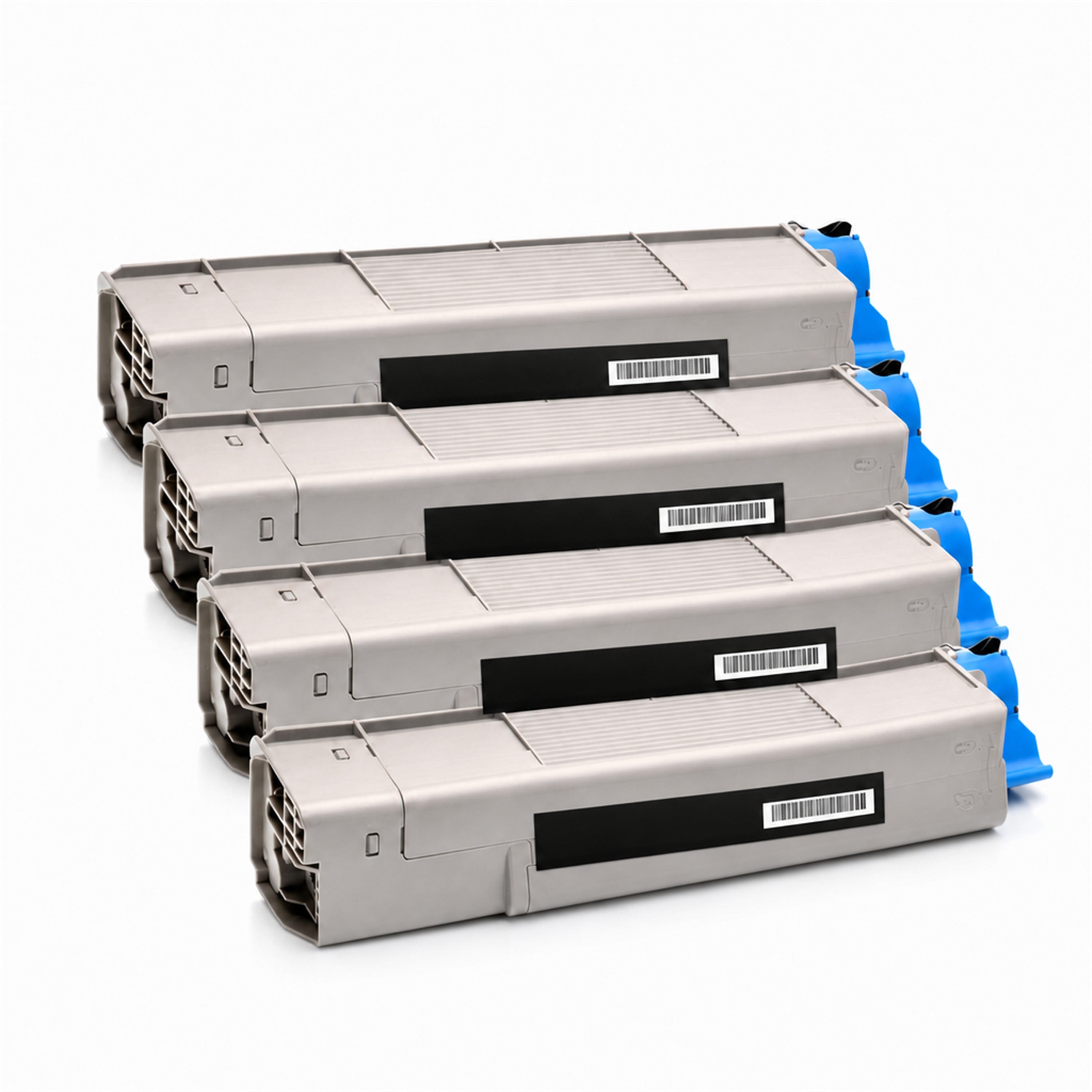 Multipack - Toner ersetzt OKI 43324421, 4 Toner