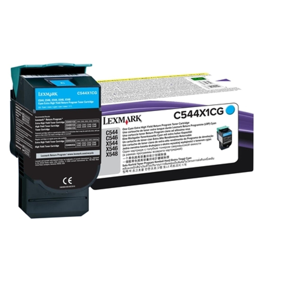 Lexmark C544X1CG Toner cyan – Original Lexmark