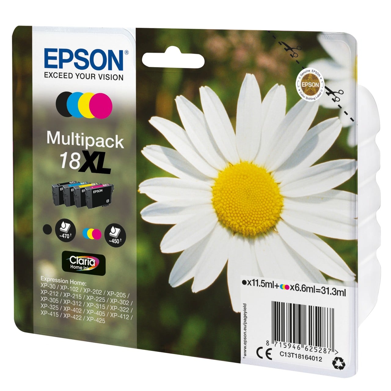 Original Multipack Epson C13T18164012