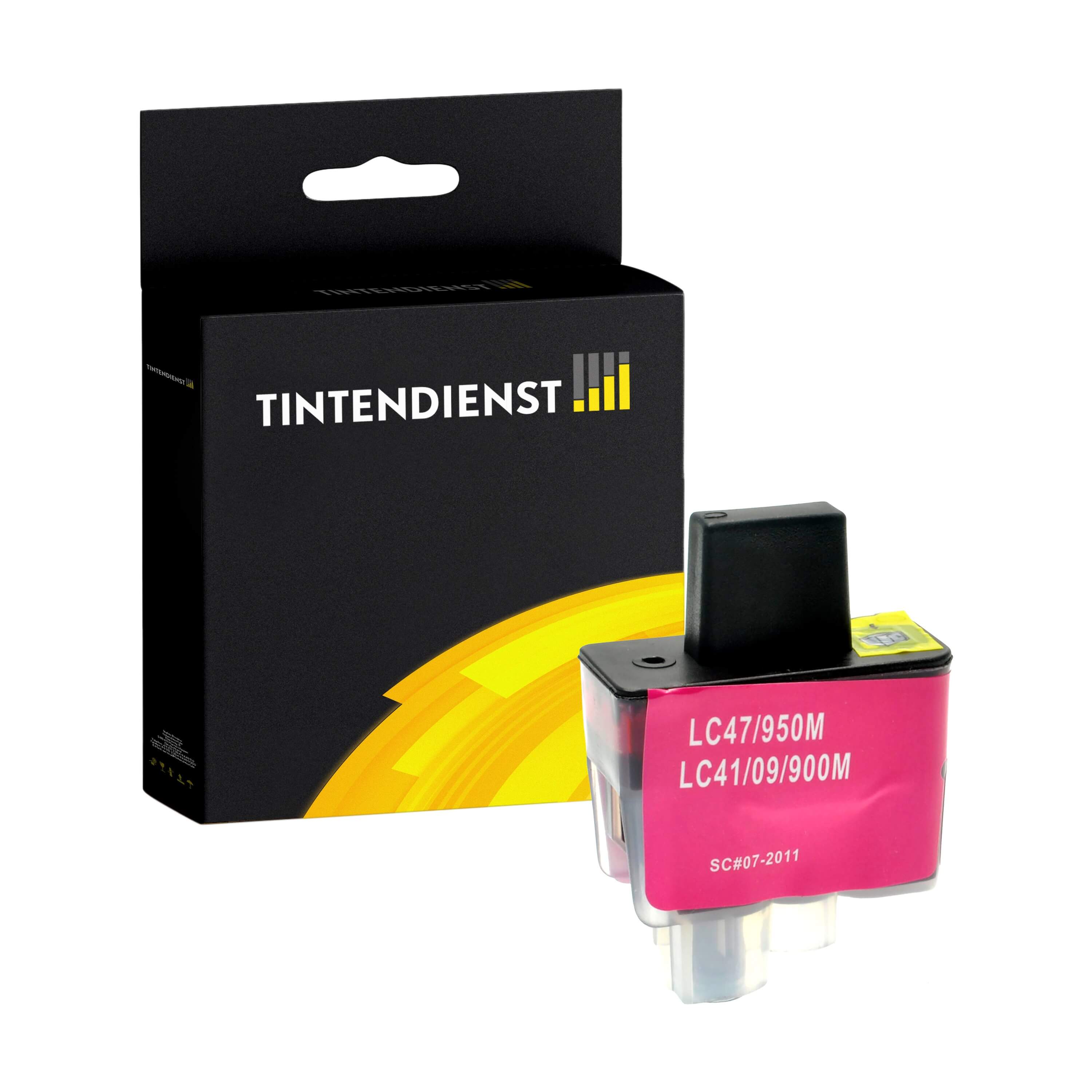 Tintendienst kompatibel für Brother Tintenpatrone LC-900M Magenta