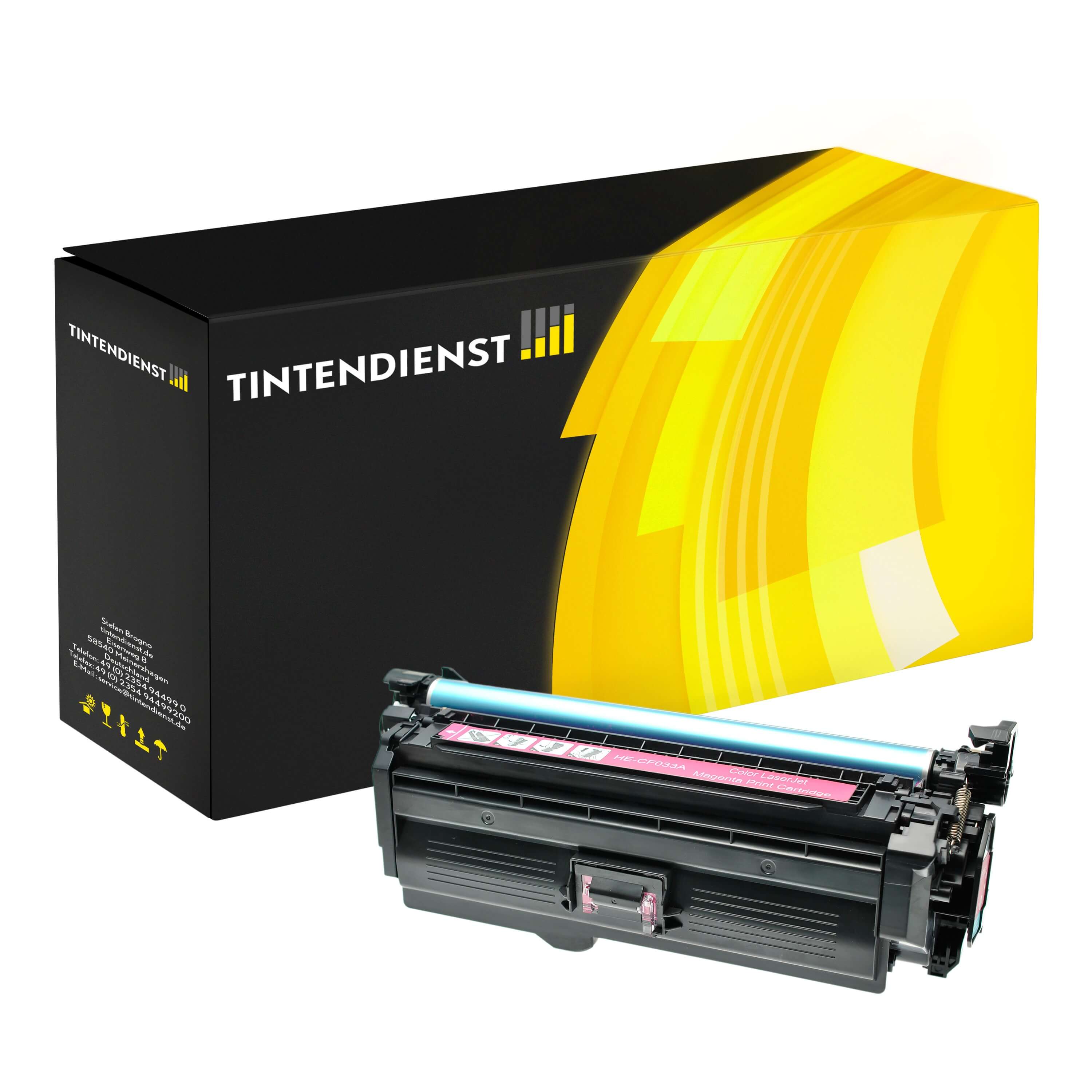 Toner kompatibel zu HP 646A, magenta
