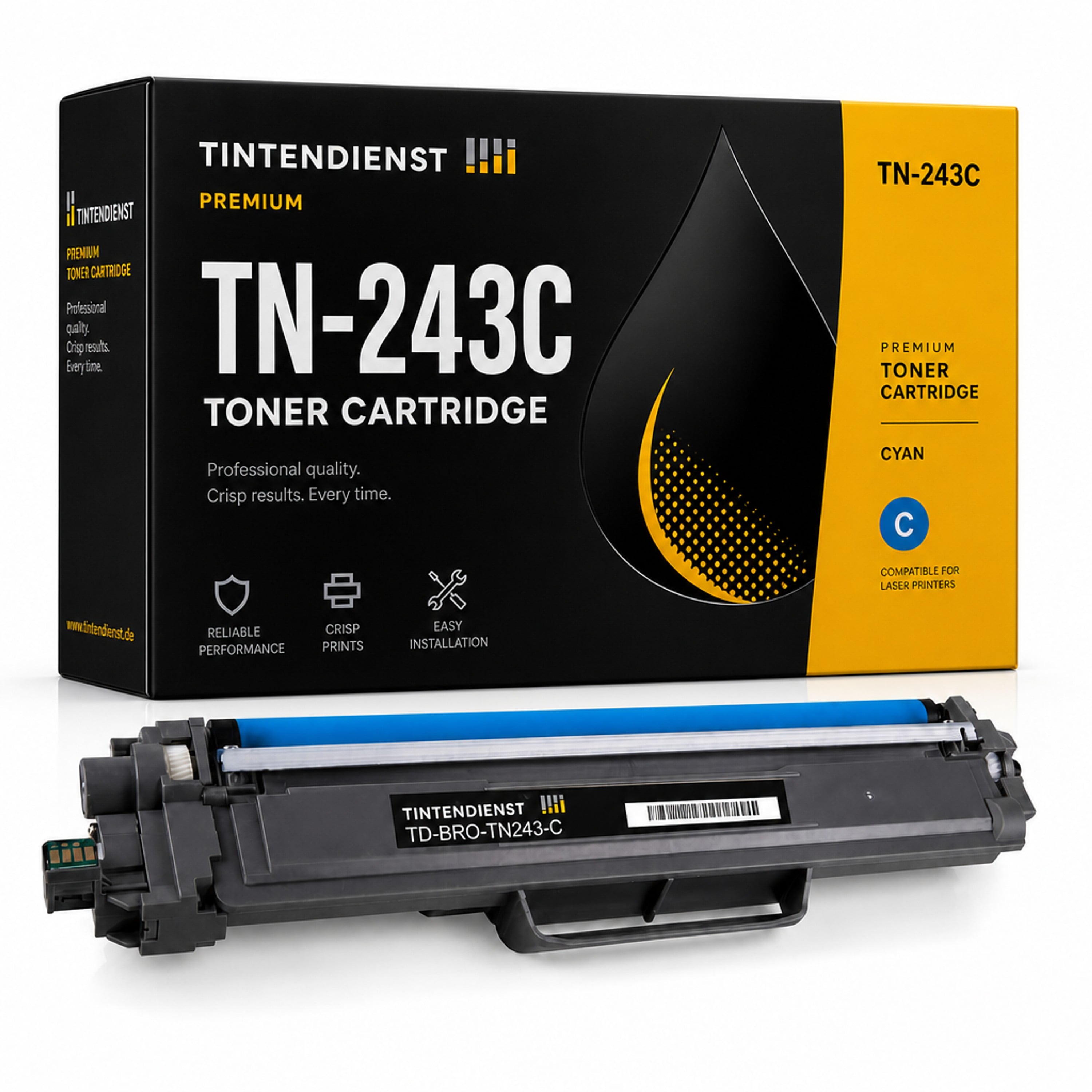 Toner kompatibel zu Brother TN-243C, cyan