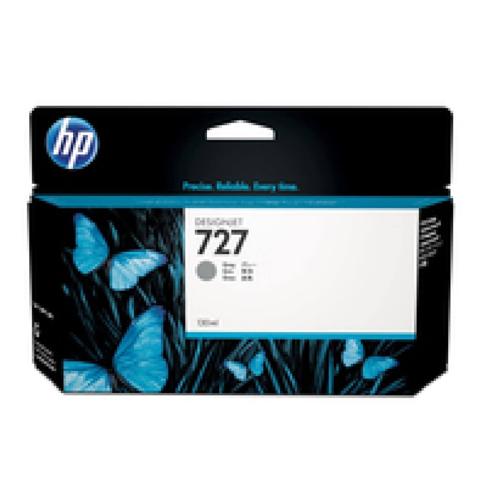 Original HP Tintenpatrone B3P24A / 727 Grau