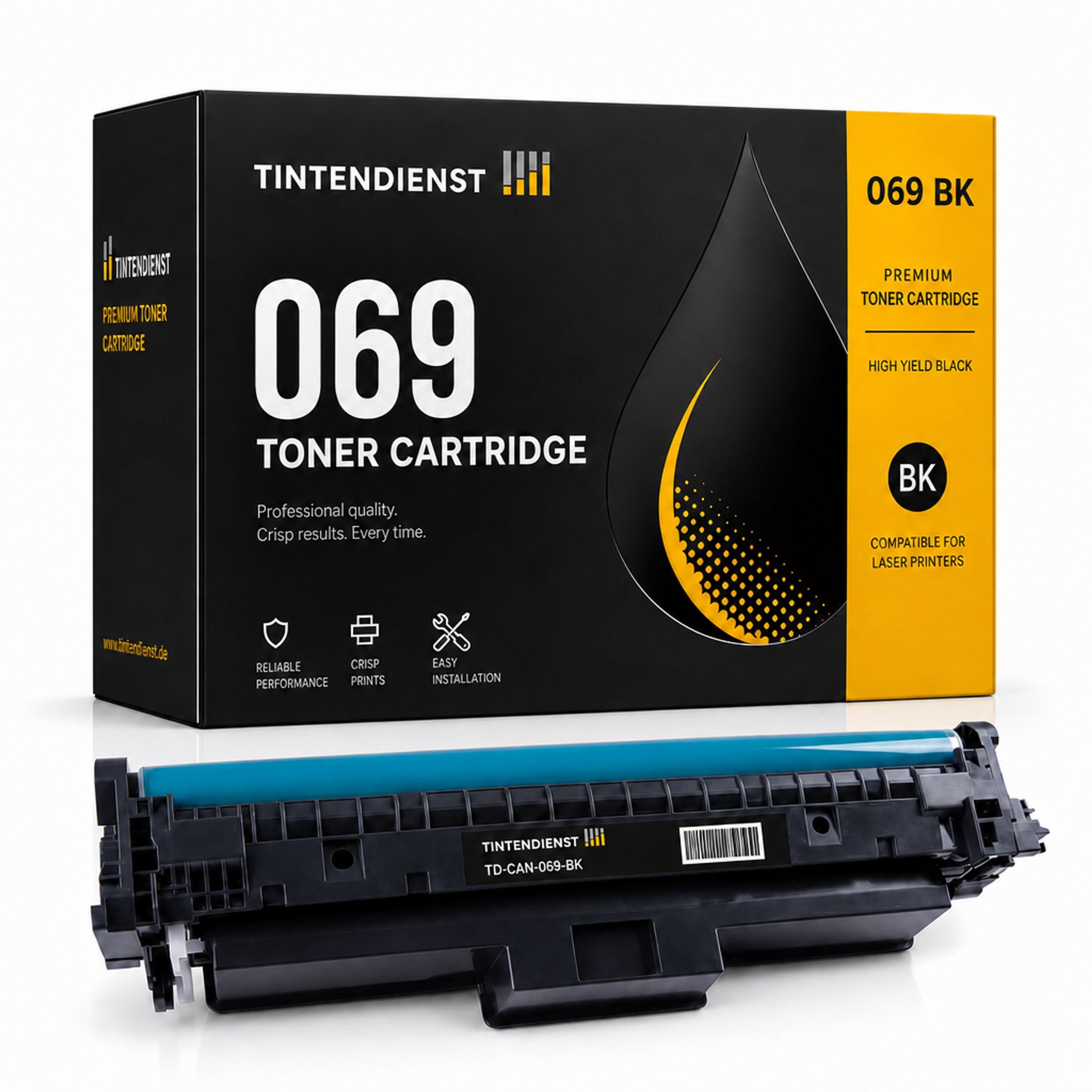 Toner kompatibel zu Canon 69, schwarz